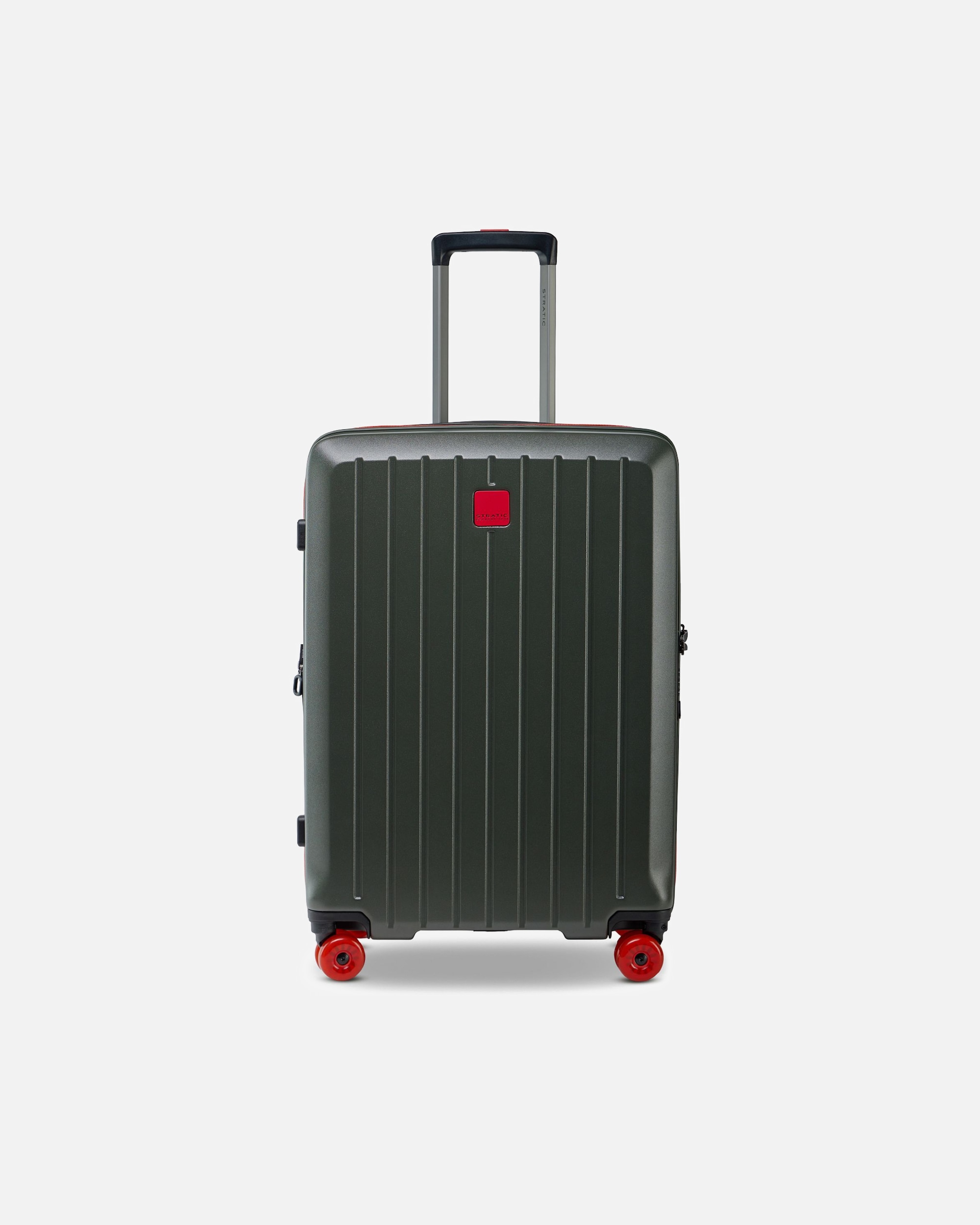 Trolley für Unisex Stratic Buzz 4 Rollen Trolley M 65 cm mit Dehnfalte olive