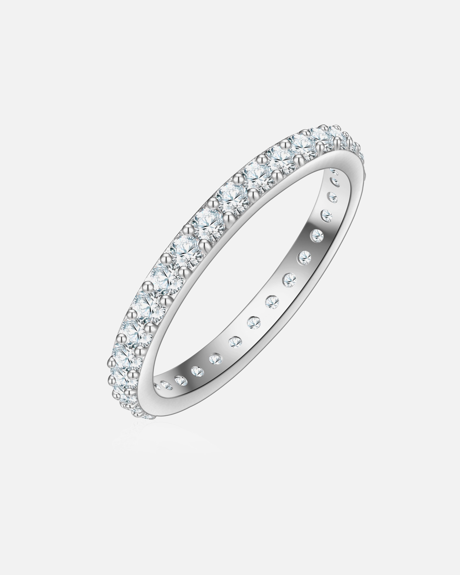 Ring für Weiblich Glanzstücke München Ring aus Sterling Silber in silber 58