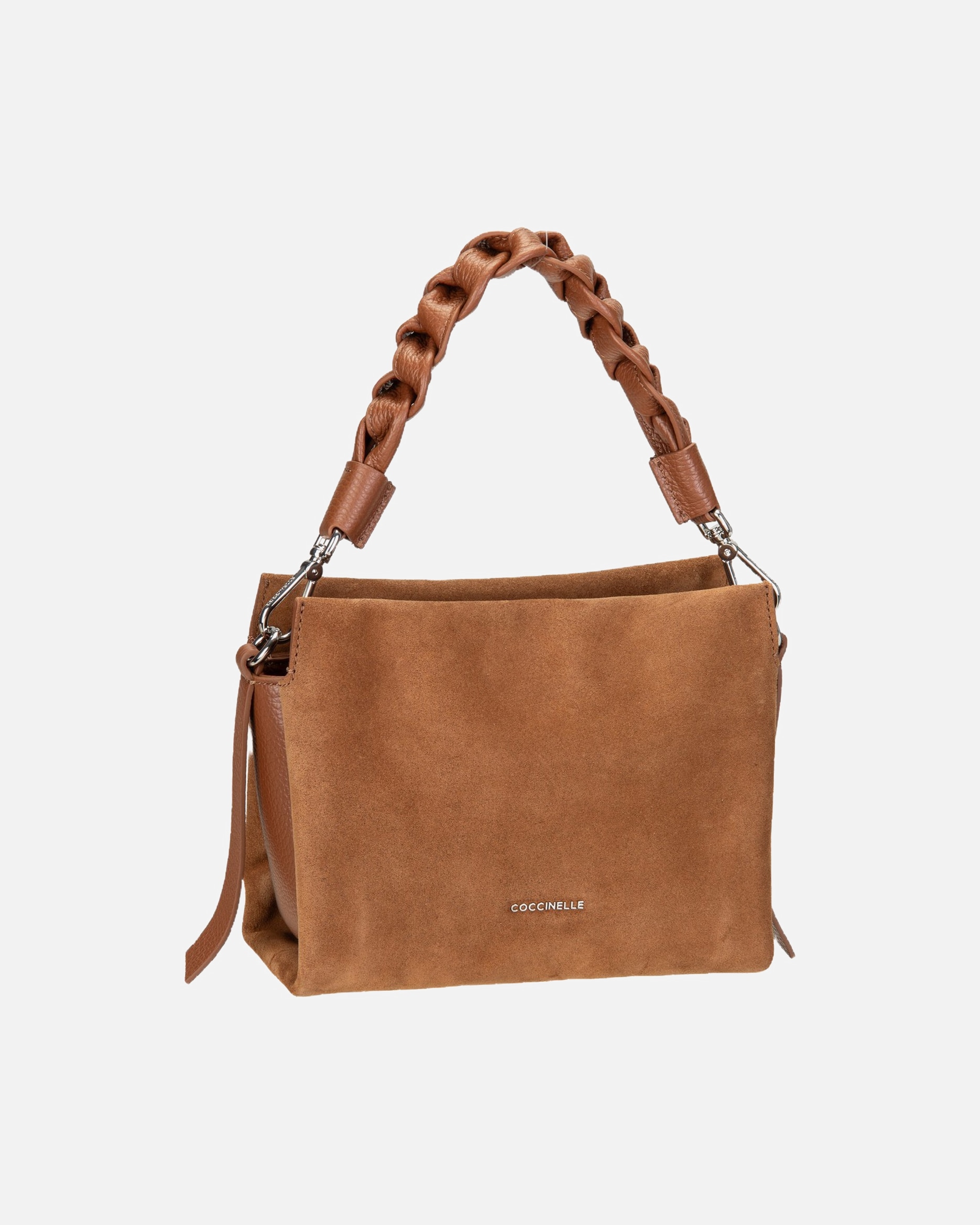 Handtasche für Weiblich Coccinelle Boheme Henkeltasche cognac