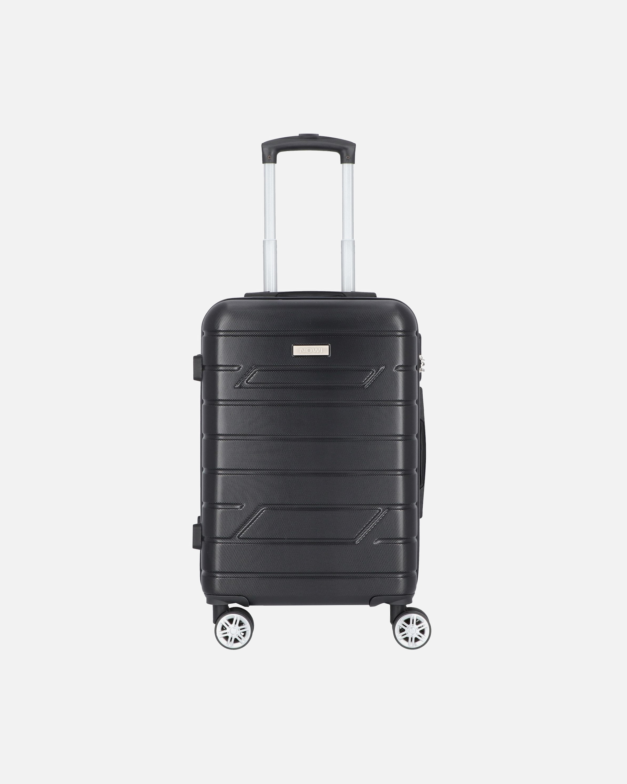 Valise for HommeNOWIBergamo 4 roulettes Trolley de cabine 56 cmschwarz