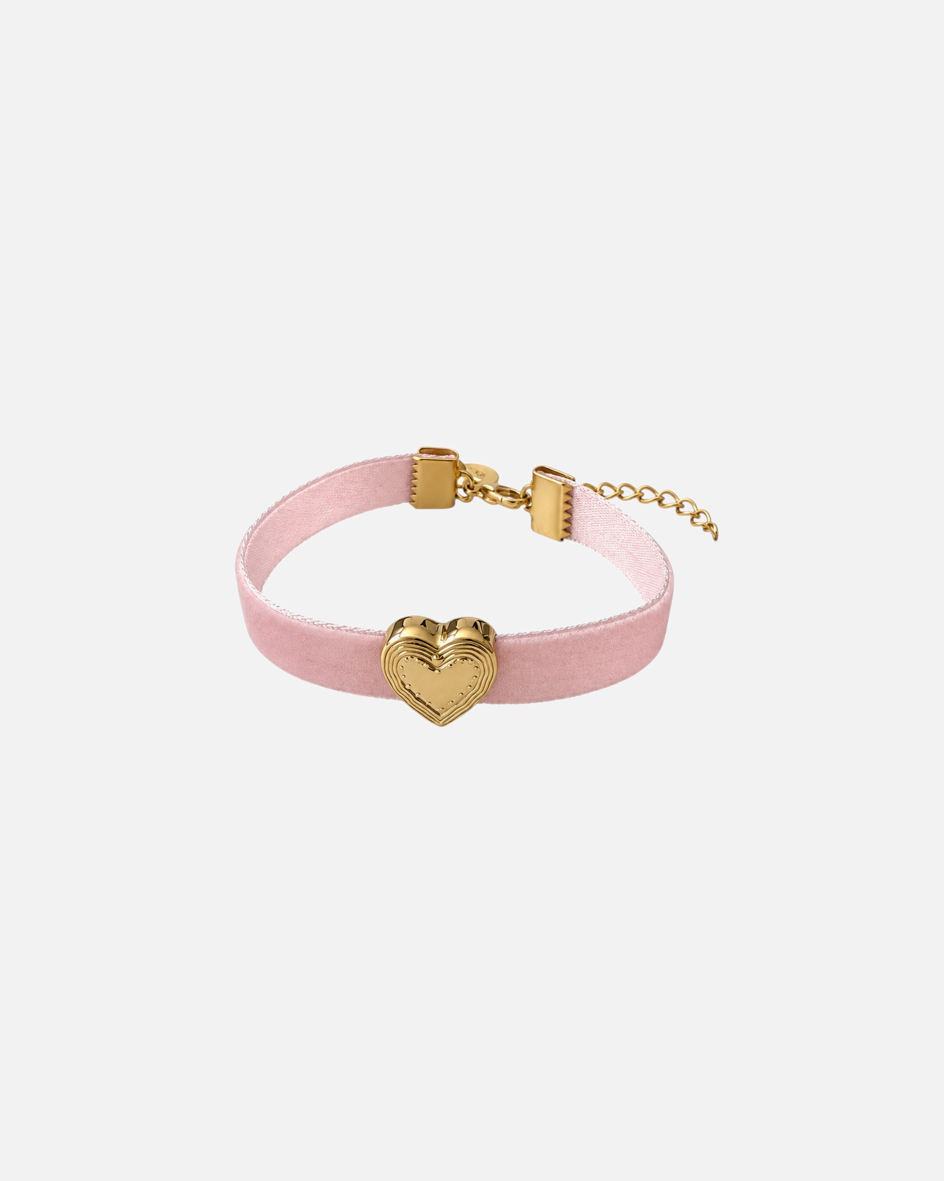 Armband für Unisex Purelei Velvet Heart Armband 100% Edelstahl Gold