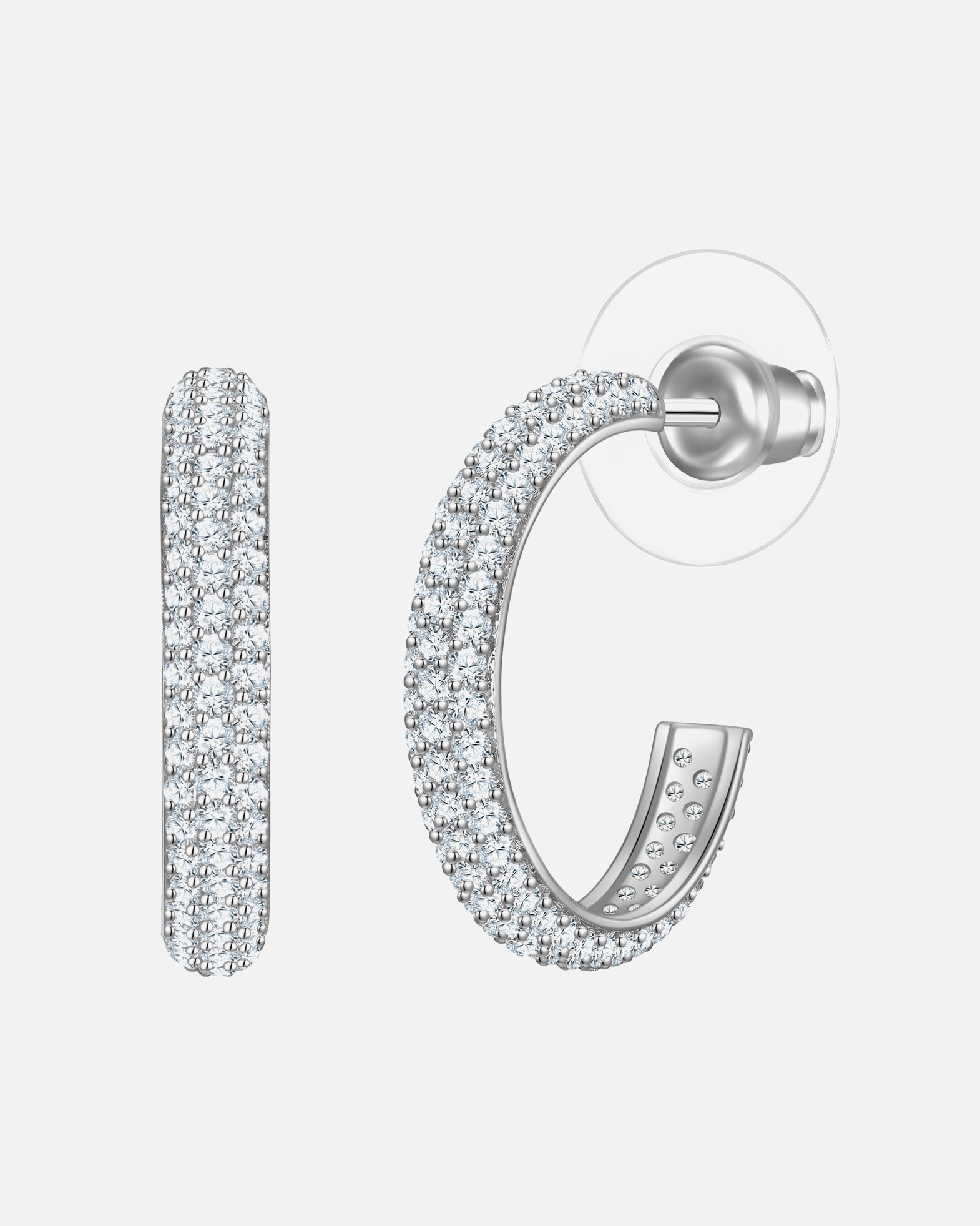 Créoles for FemmeBoucles d´oreilles en Laiton en Argent20,9 mm