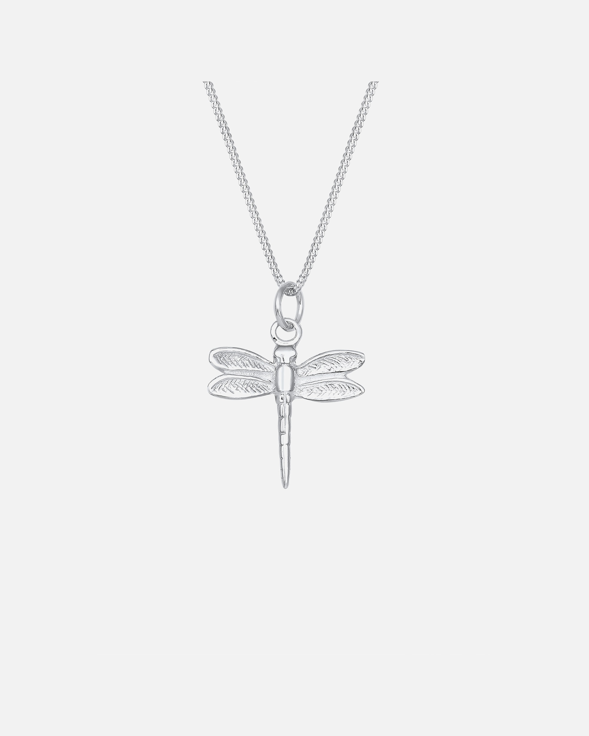 Halskette für Weiblich Elli Libelle Panzerkette Tier Trend 925 Sterling Silber 45