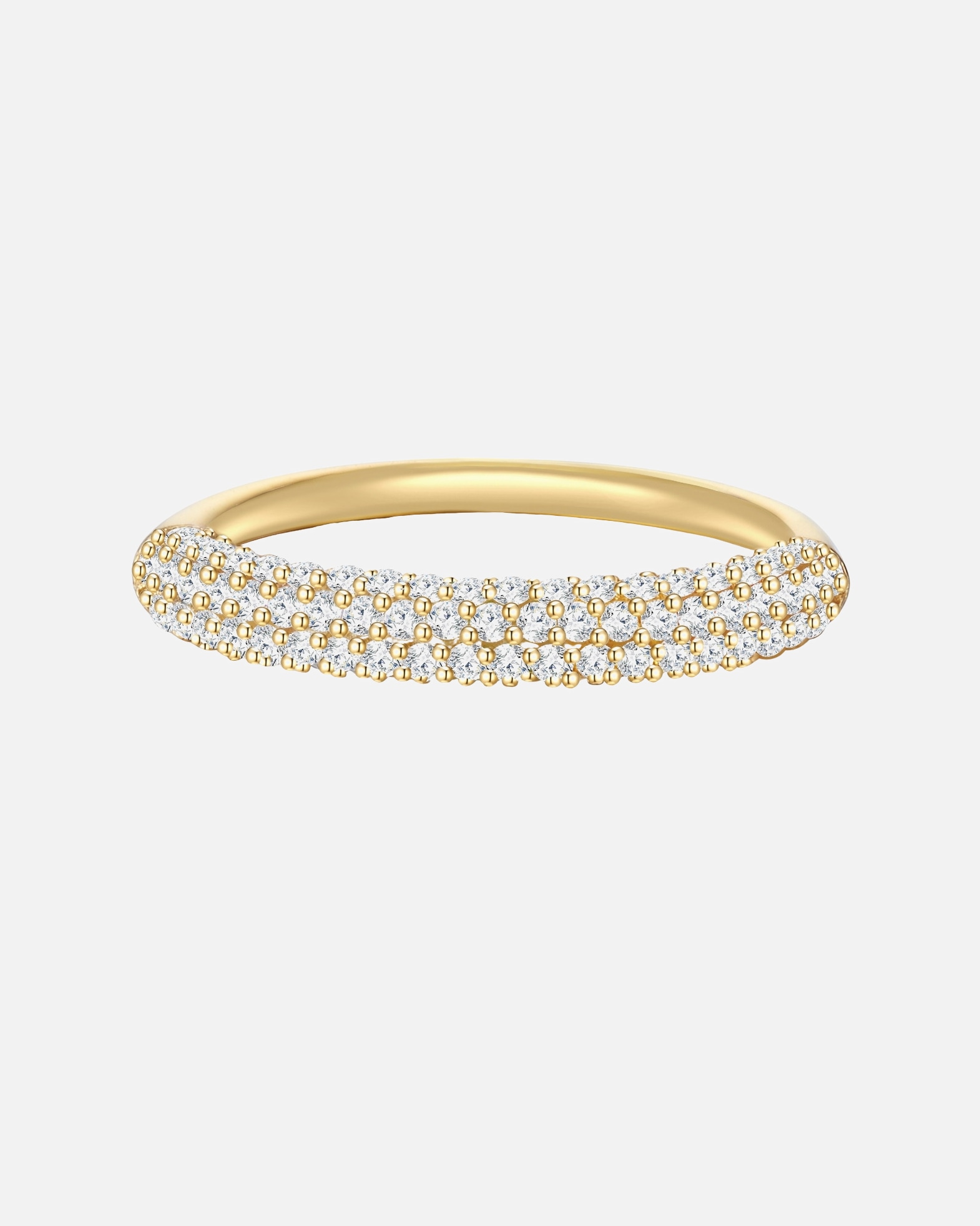 Bague for FemmeGlanzstücke MünchenBague en argent Argent sterling Oxyde de zirconium (CZ) en Or jaune48
