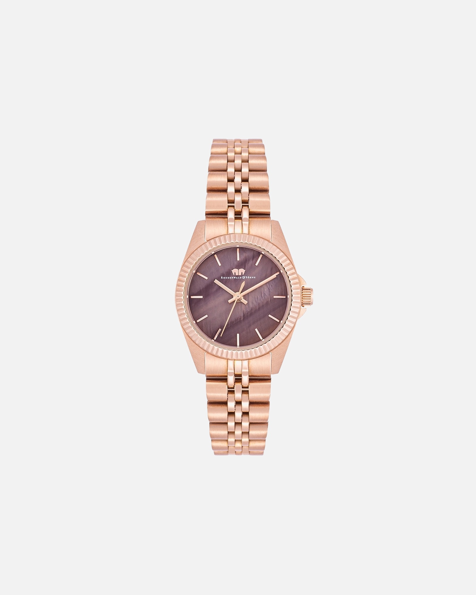 Uhr für Weiblich Armband-Uhr Cassina aus Edelstahl in roségold 27,5 mm