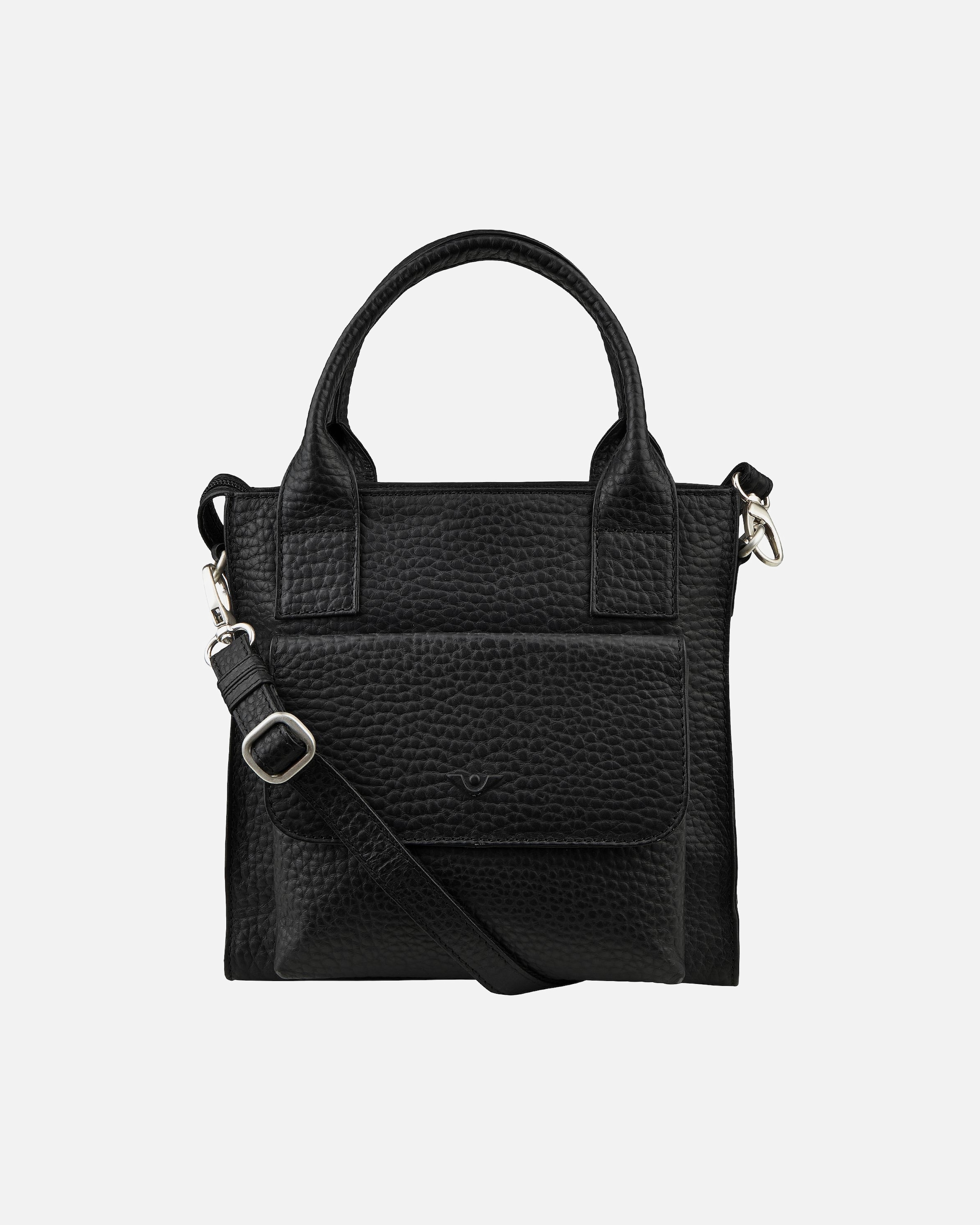 Tasche für Weiblich Voi Hirsch Henkeltasche schwarz