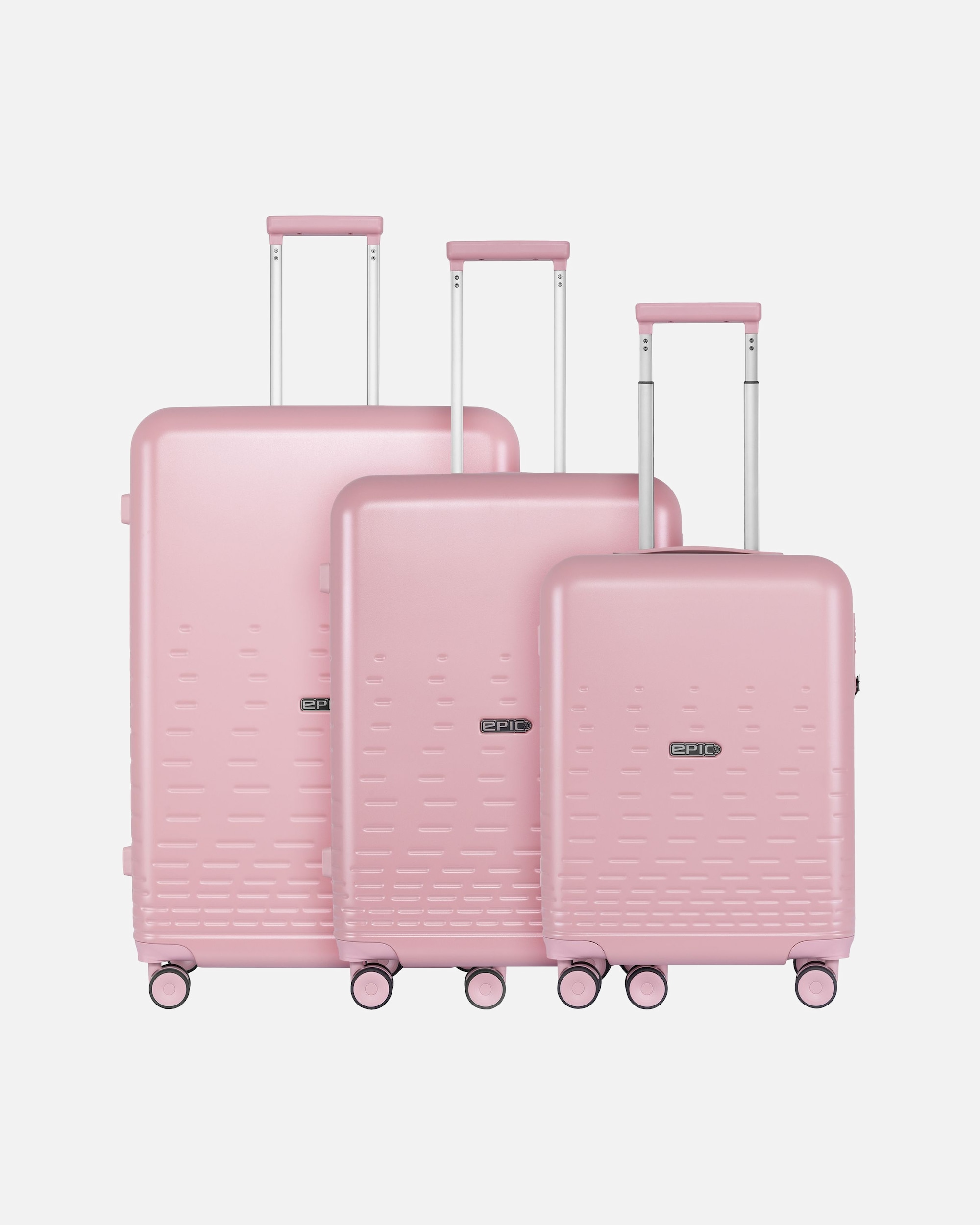 Valise for HommeEpicSpin Set de valises à 4 roulettes 3pcs.sweetpink