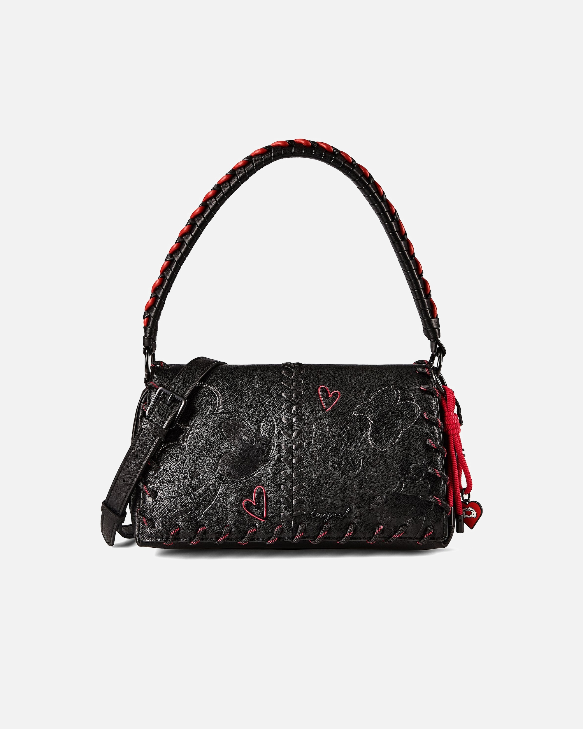 Sac for FemmeDesigualAll Mickey Sac à main porté épauleblack