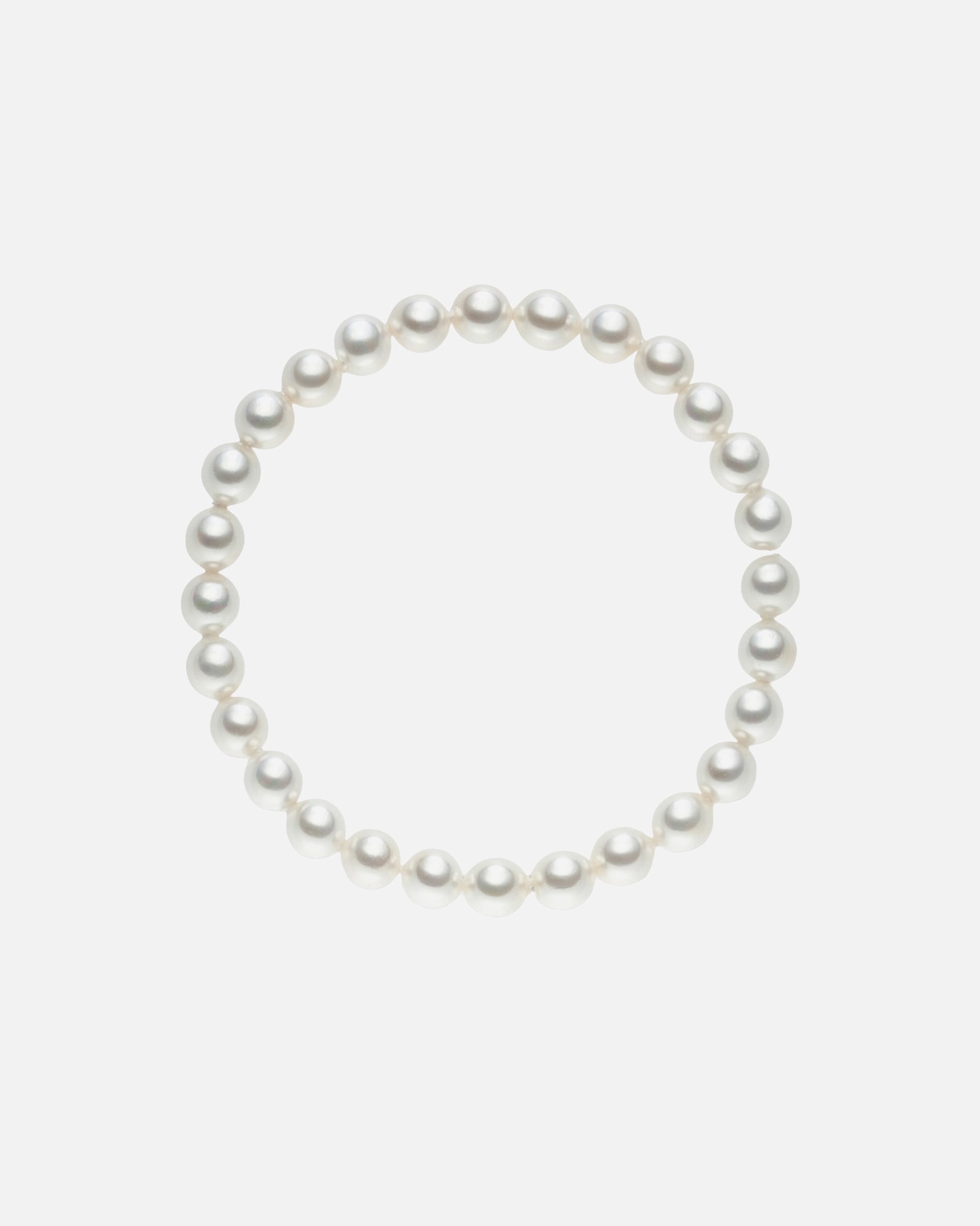 Armband für Weiblich Lulu & Jane Perlen-Armband Muschelkernperle in 19 cm