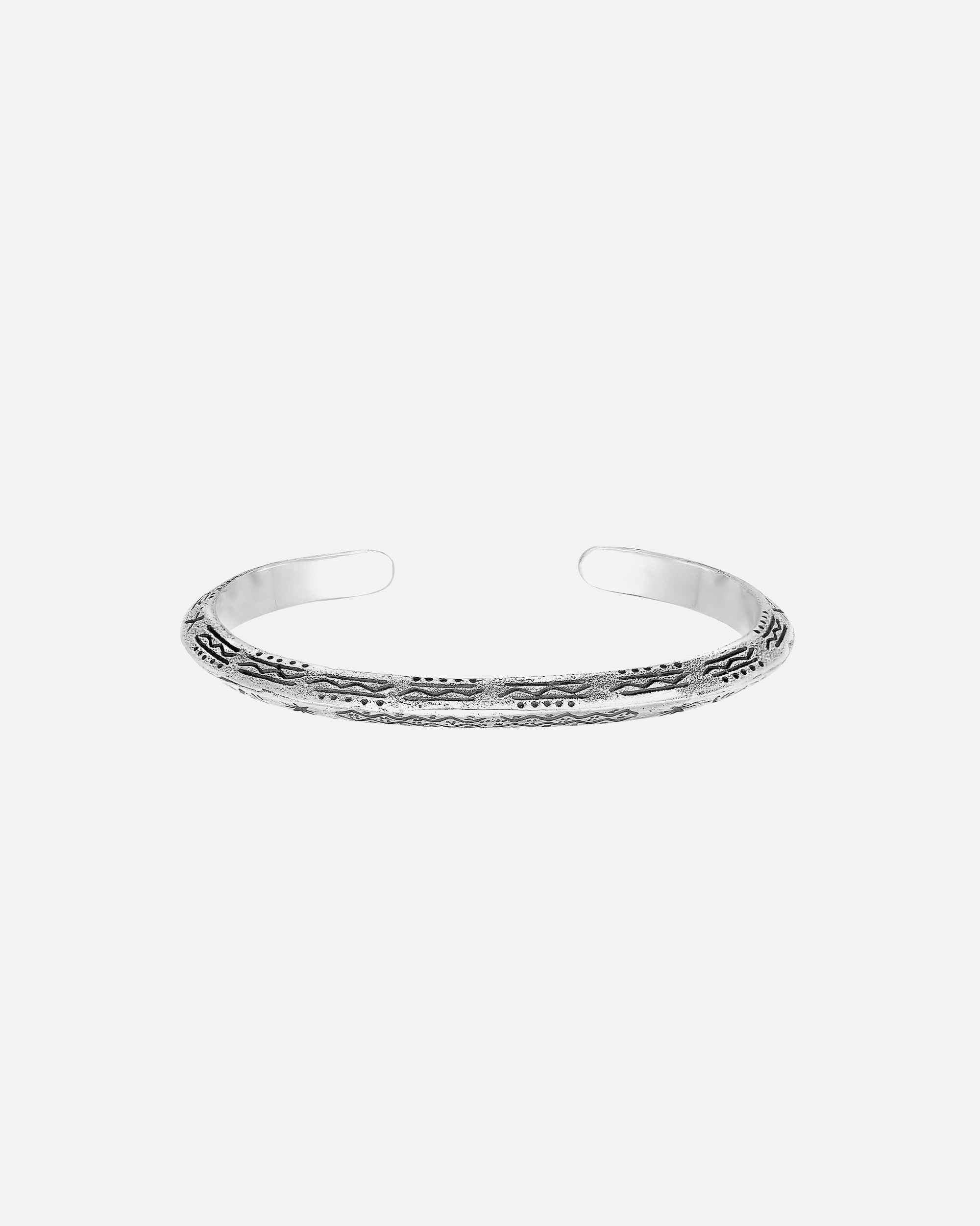 Armreif für Männlich Haze & Glory Default Brand Line Armreif - Azetec 925 Silber 18