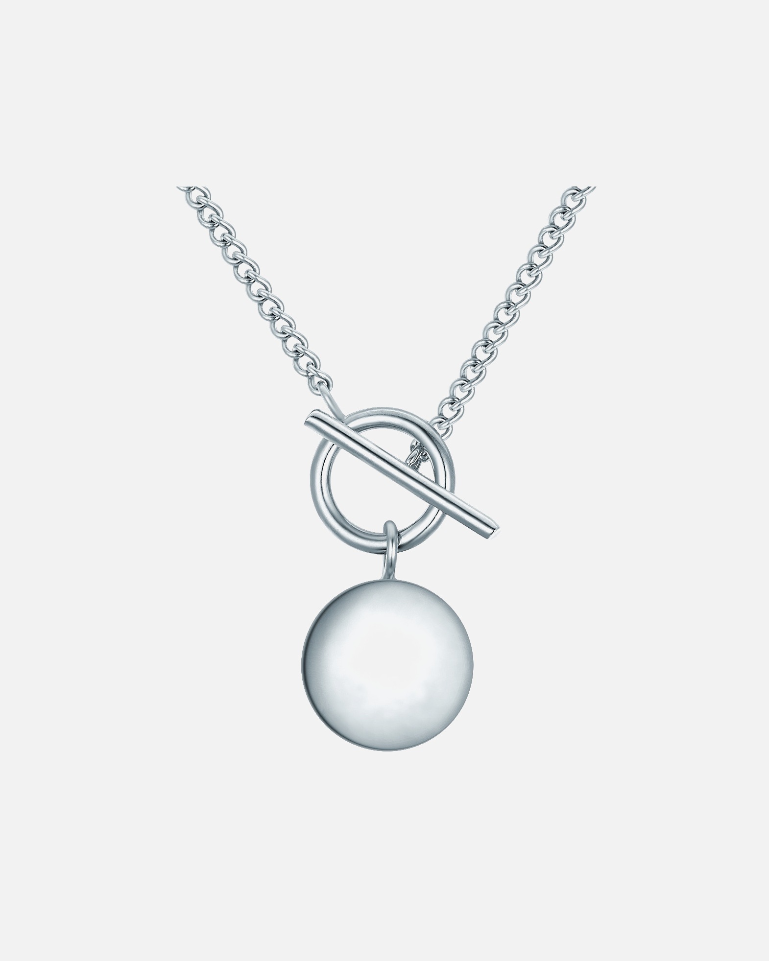 Collier for FemmeChaîne Acier inoxydable en Argent45,0 cm