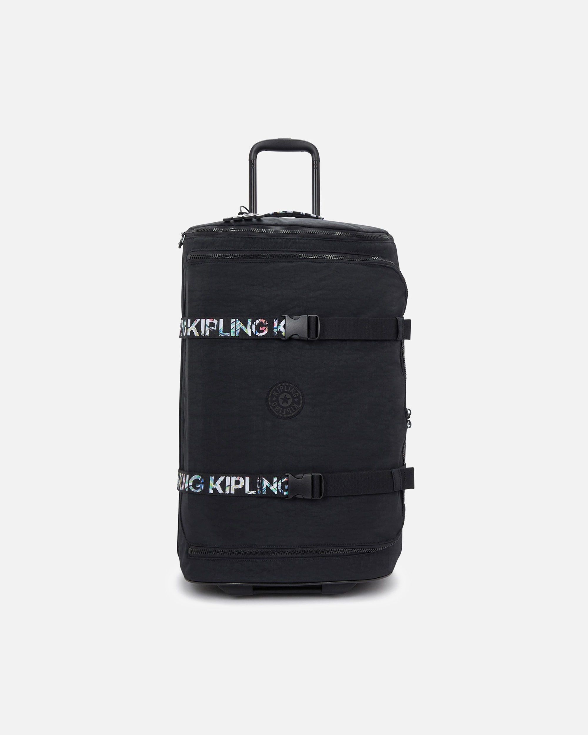 Tasche für Männlich Kipling Basic Aviana 2 Rollen Reisetasche M 68 cm black noir plus