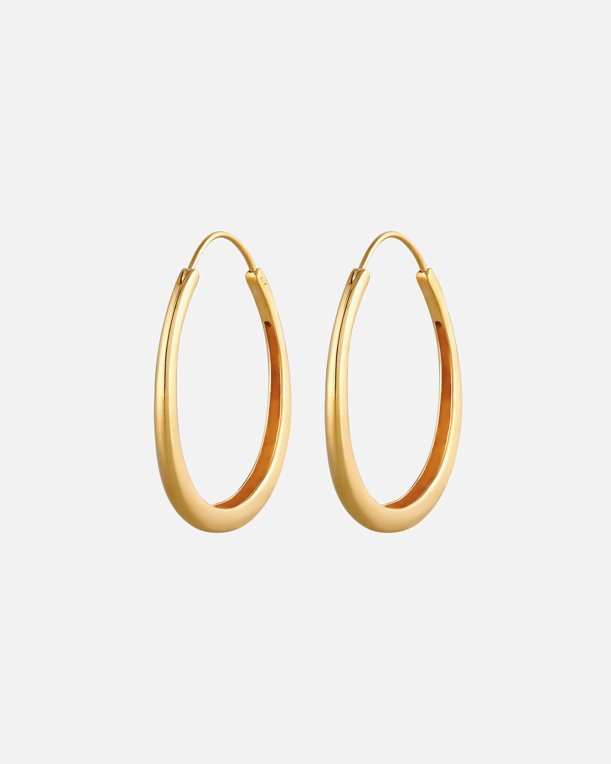 Boucle d'oreilles for FemmeElliCréoles Basic Minimal - (925/1000) Argentgoldfarben