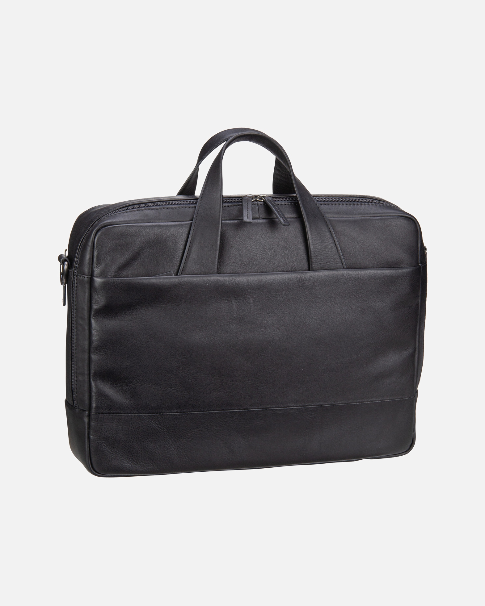 Sac pour ordinateur portable for HommeLeonhard HeydenHamburg Porte-documents en cuir 40 cm Compartiment pour ordinateur portableschwarz