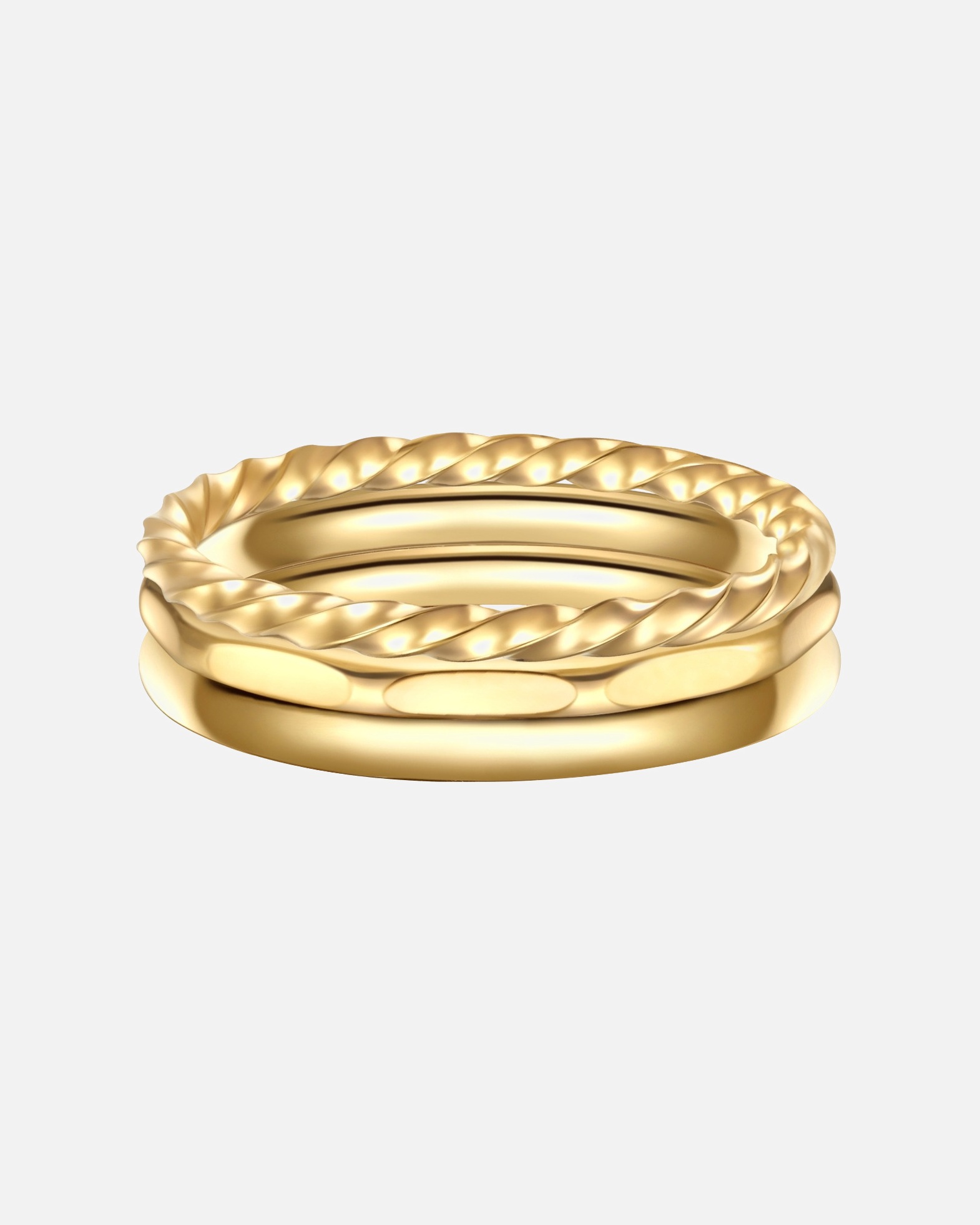 Bague for FemmeEASTSIDEBague en acier inoxydé Acier inoxydable en Or jaune52