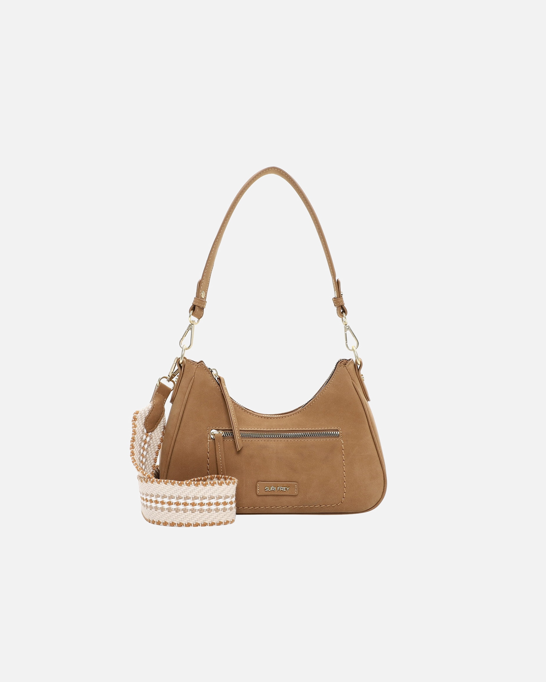 Clutch für Weiblich SURI FREY Beutel SFY Christy Sahara