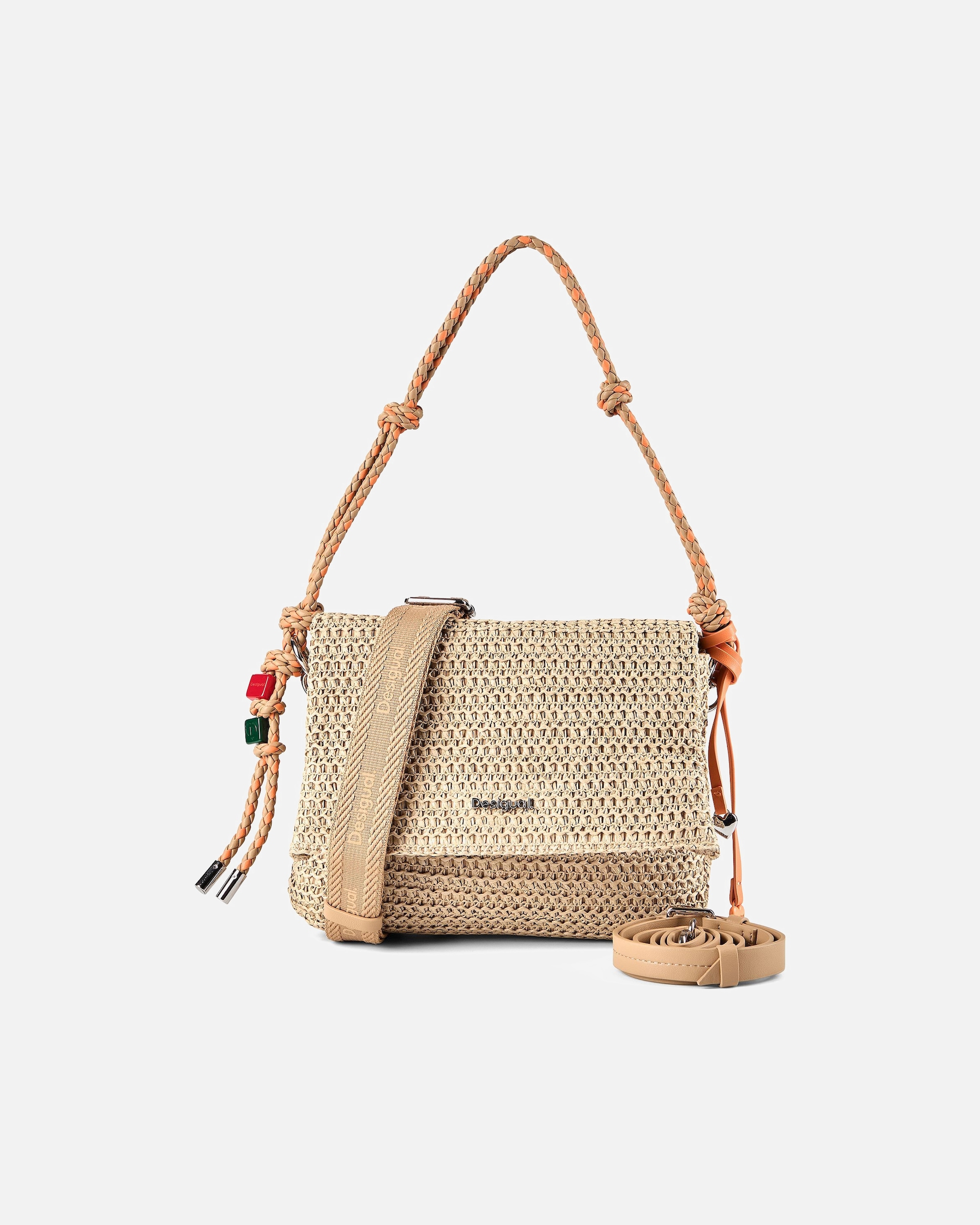 Sac for FemmeDesigualHalf Sac à main porté épaulewhite