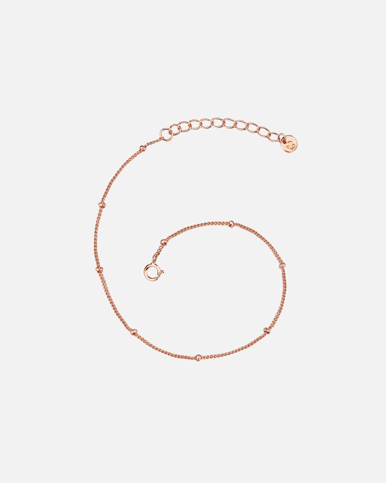 Armband für Weiblich Glanzstücke München Armband Sterling Silber in Roségold 17,0 cm Basislänge + 3,0 cm Verlängerung