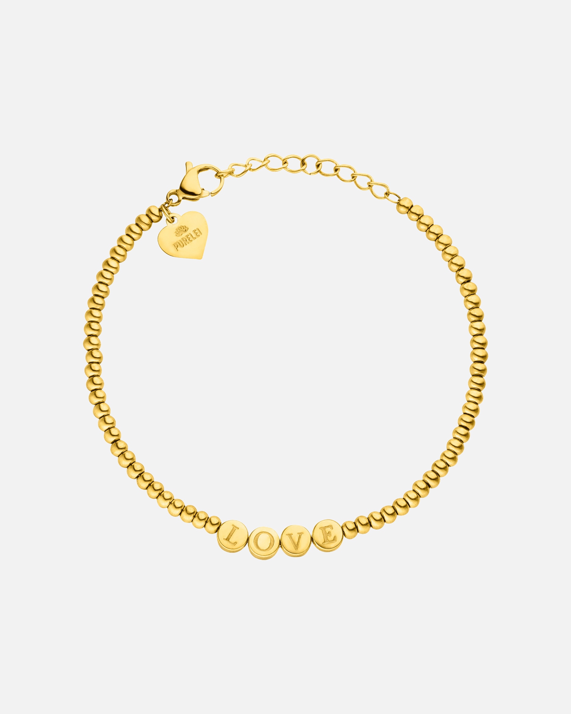 Armband für Weiblich Purelei Spread Love Armband 100% Edelstahl Gold