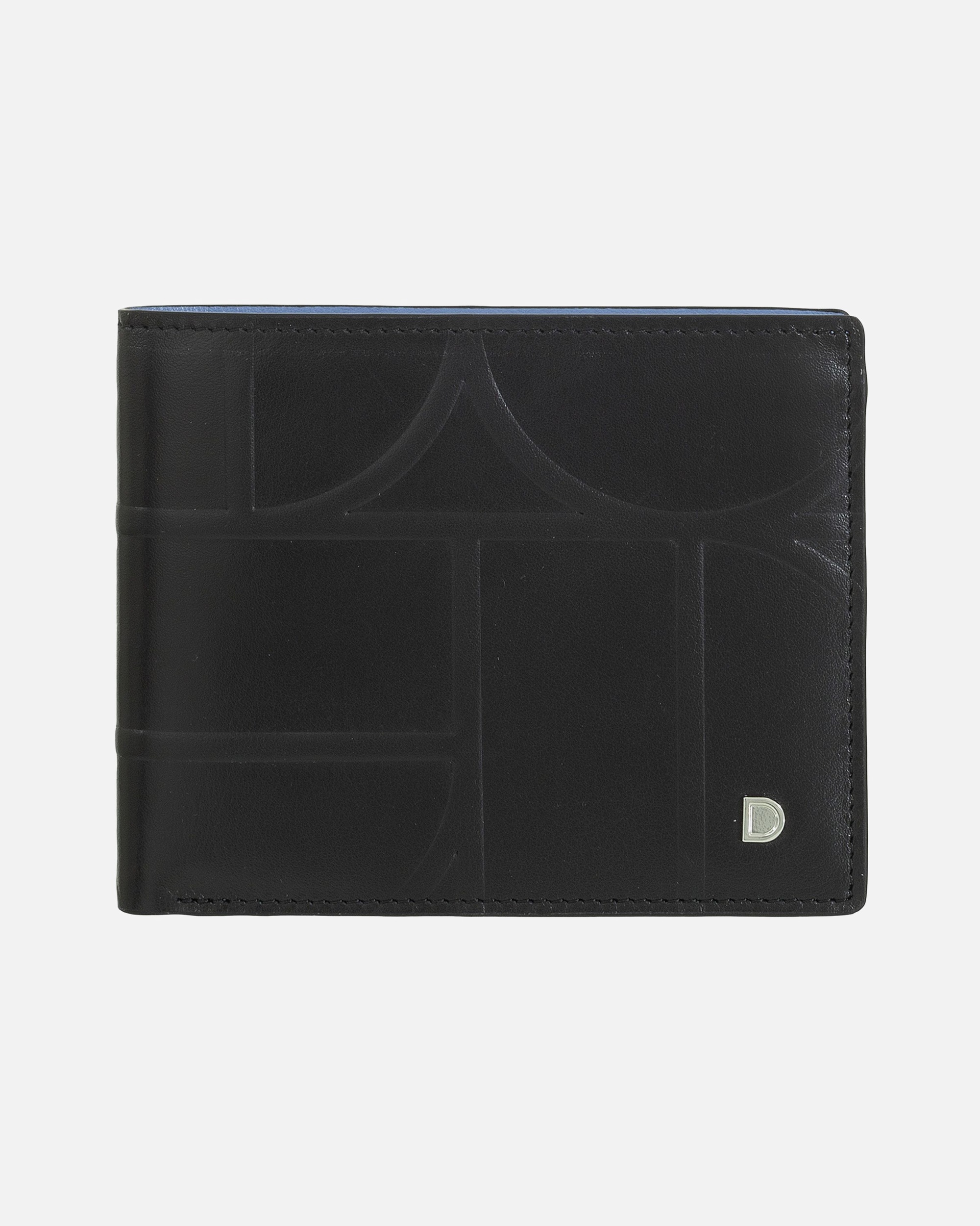 Portemonnaie für Männlich DuDu Up Herrengeldbörse black-pastel blue