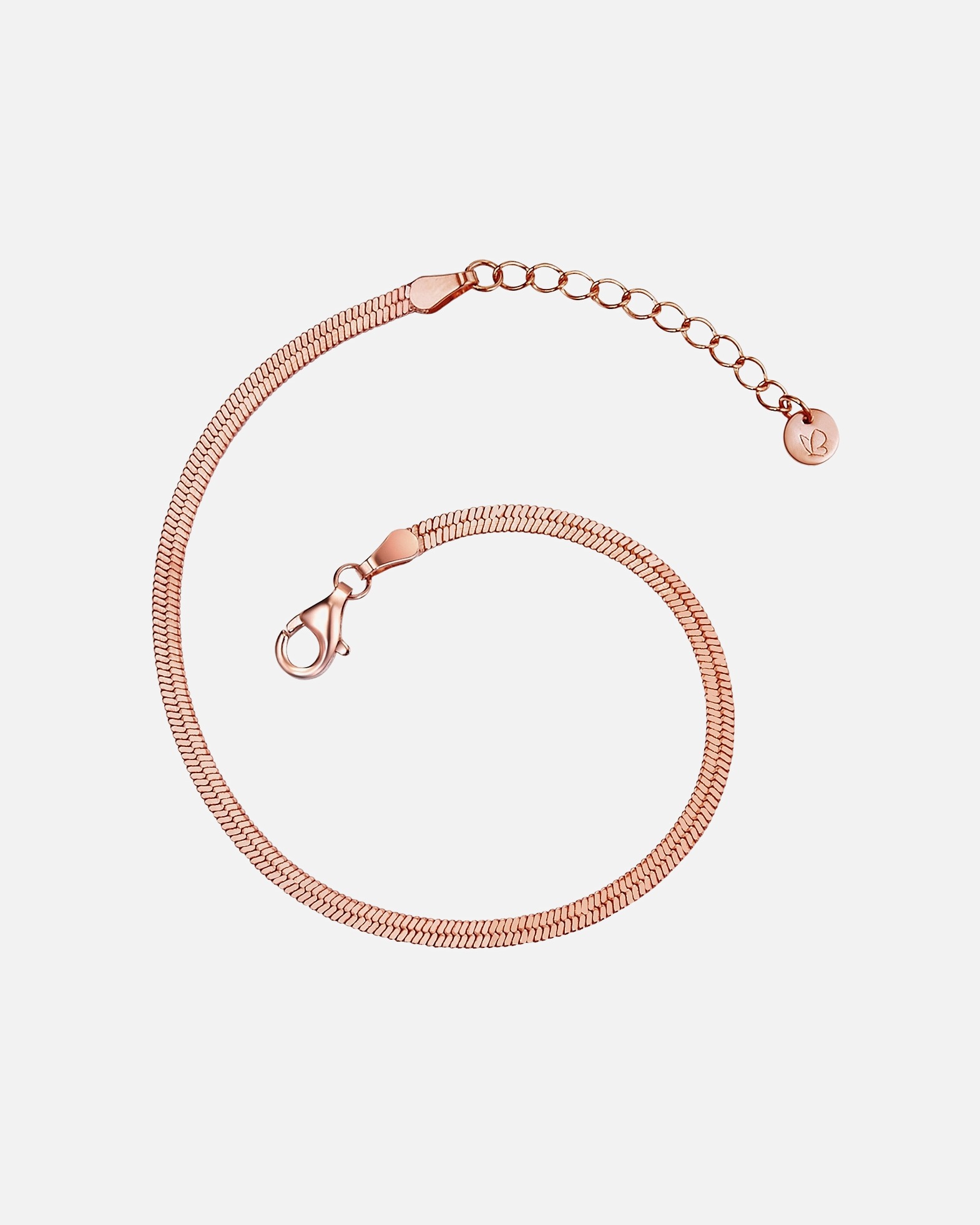 Bracelet for FemmeBracelet en argent Argent sterling en Or rose17,0 cm Basislänge + 3,0 cm Verlängerung