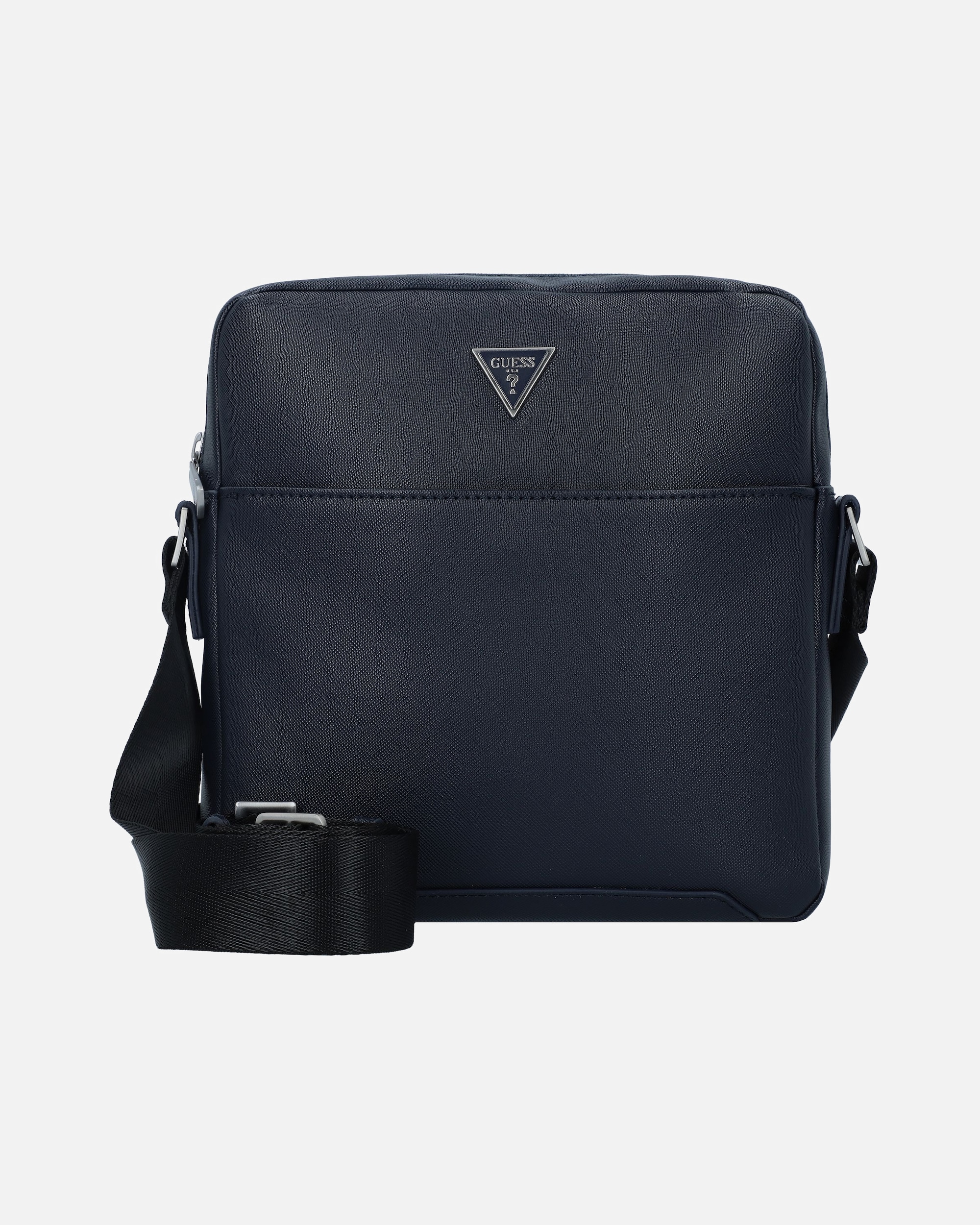 Sac for HommeGUESSSaffiano Sac à bandoulière 22.5 cmdark blue