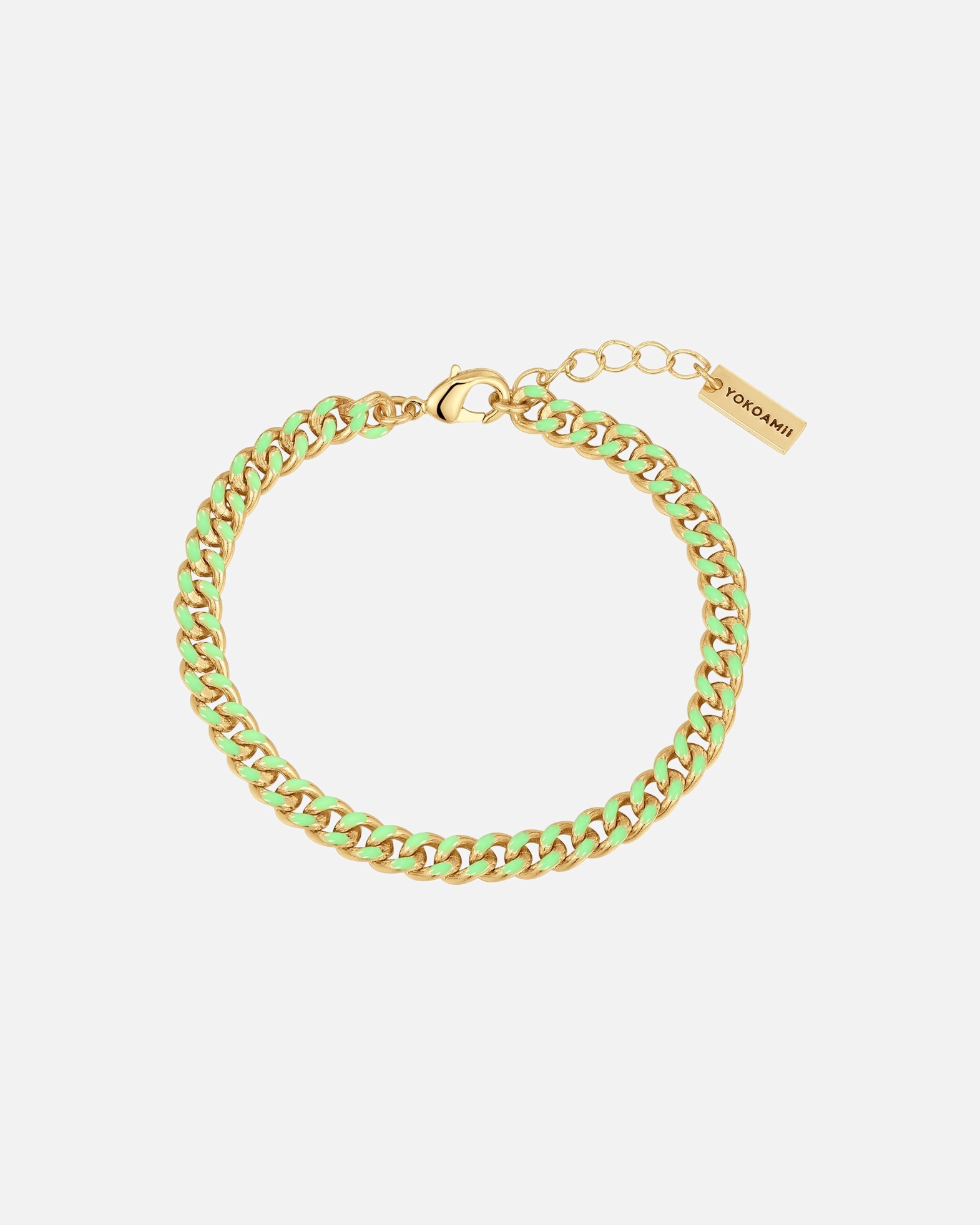 Bracelet for FemmeYokoamiiBracelet en Laiton en Or jaune17,0 cm Basislänge + 3,0 cm Verlängerung