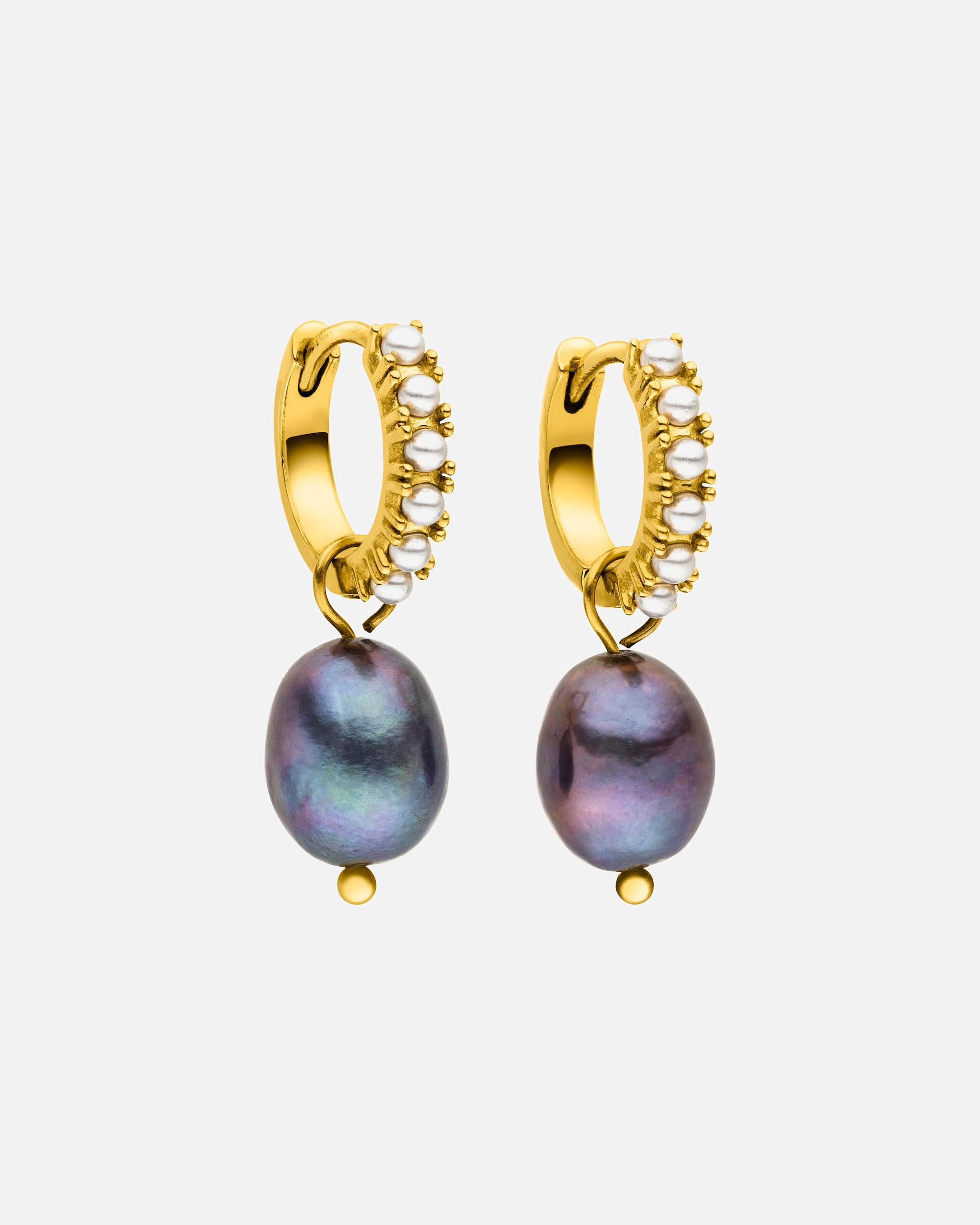 Ohrringe für Weiblich Purelei Pearly Ohrringe 100% Edelstahl Gold
