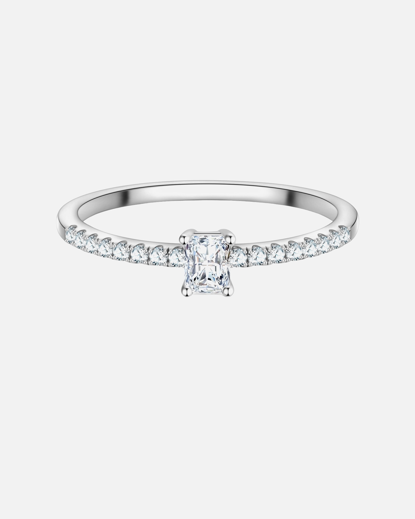 Bague for FemmeTrilaniBague en Argent Sterling en argent avec Zirconium50