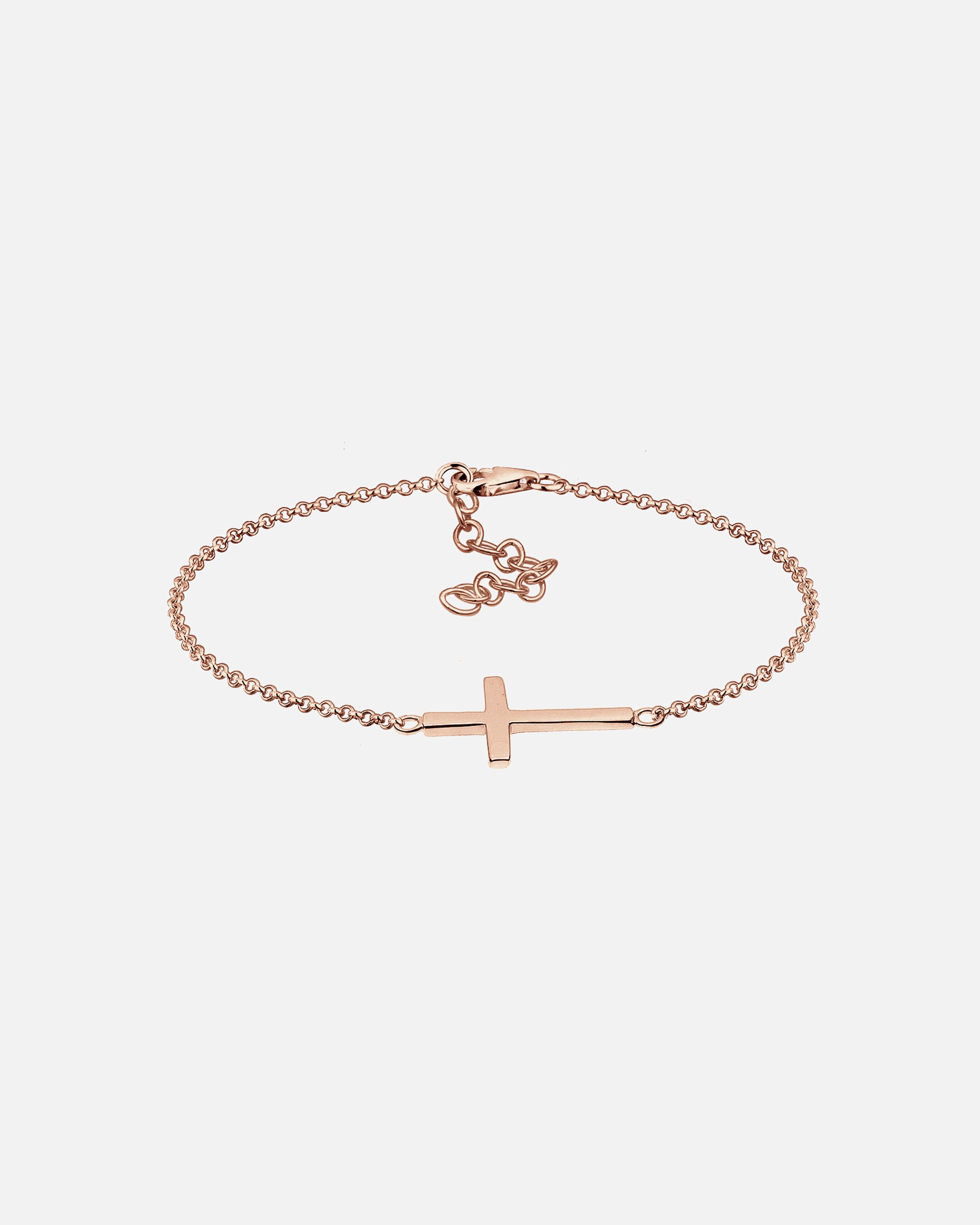 Armband für Weiblich Elli Symbol Religion Kreuz Filigran Trend 925 Silber 19