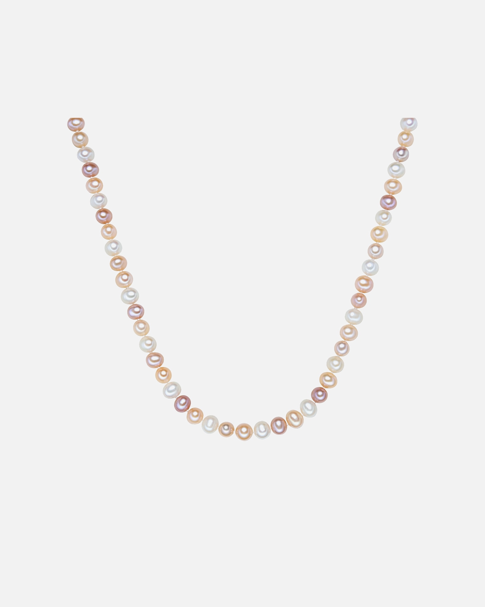 Collier for FemmeChaîne Argent sterling Perle de culture d'eau douce en Argent70 cm + 5 cm