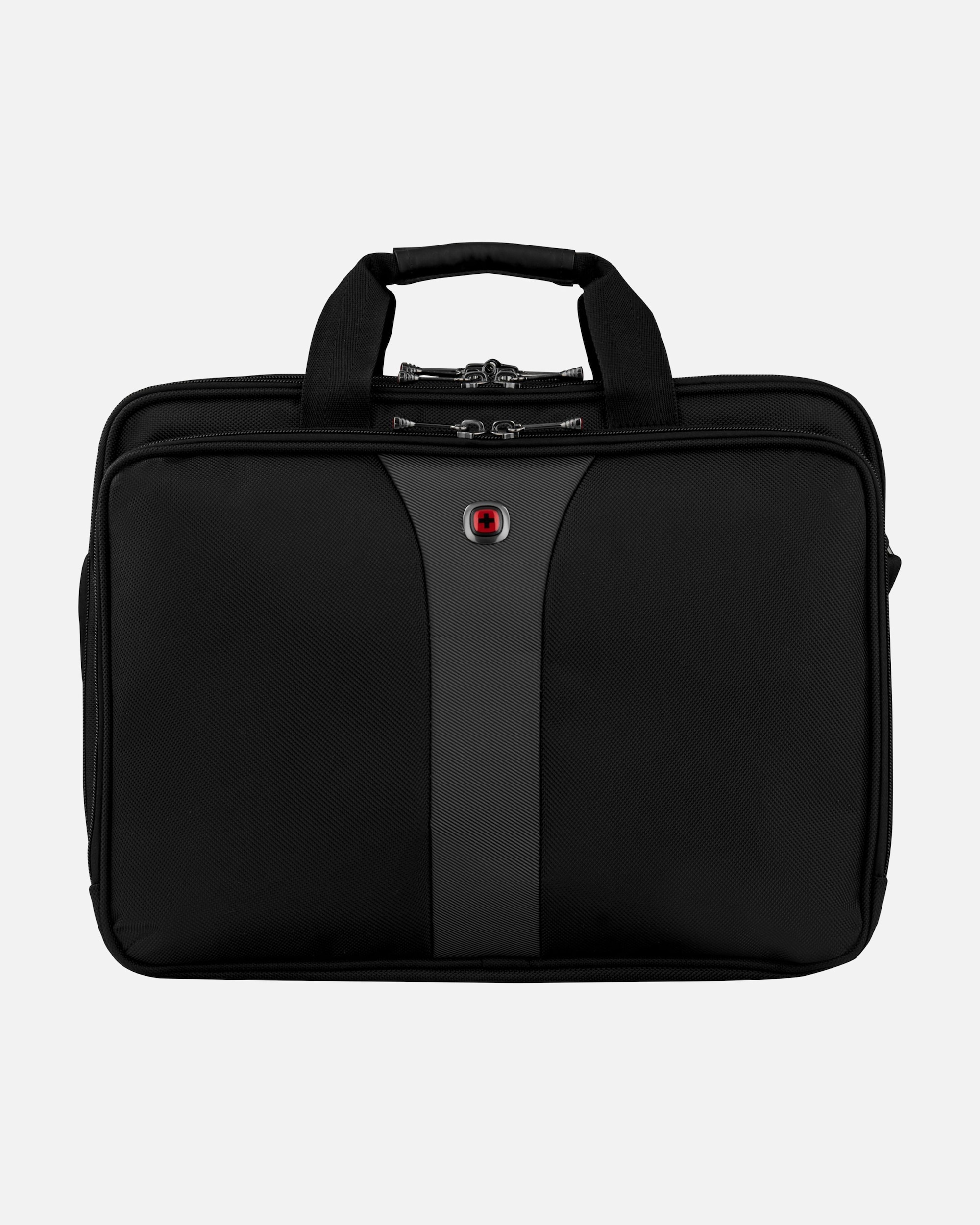 Laptoptasche für Männlich Wenger Legacy Aktentasche 43 cm Laptopfach black/grey