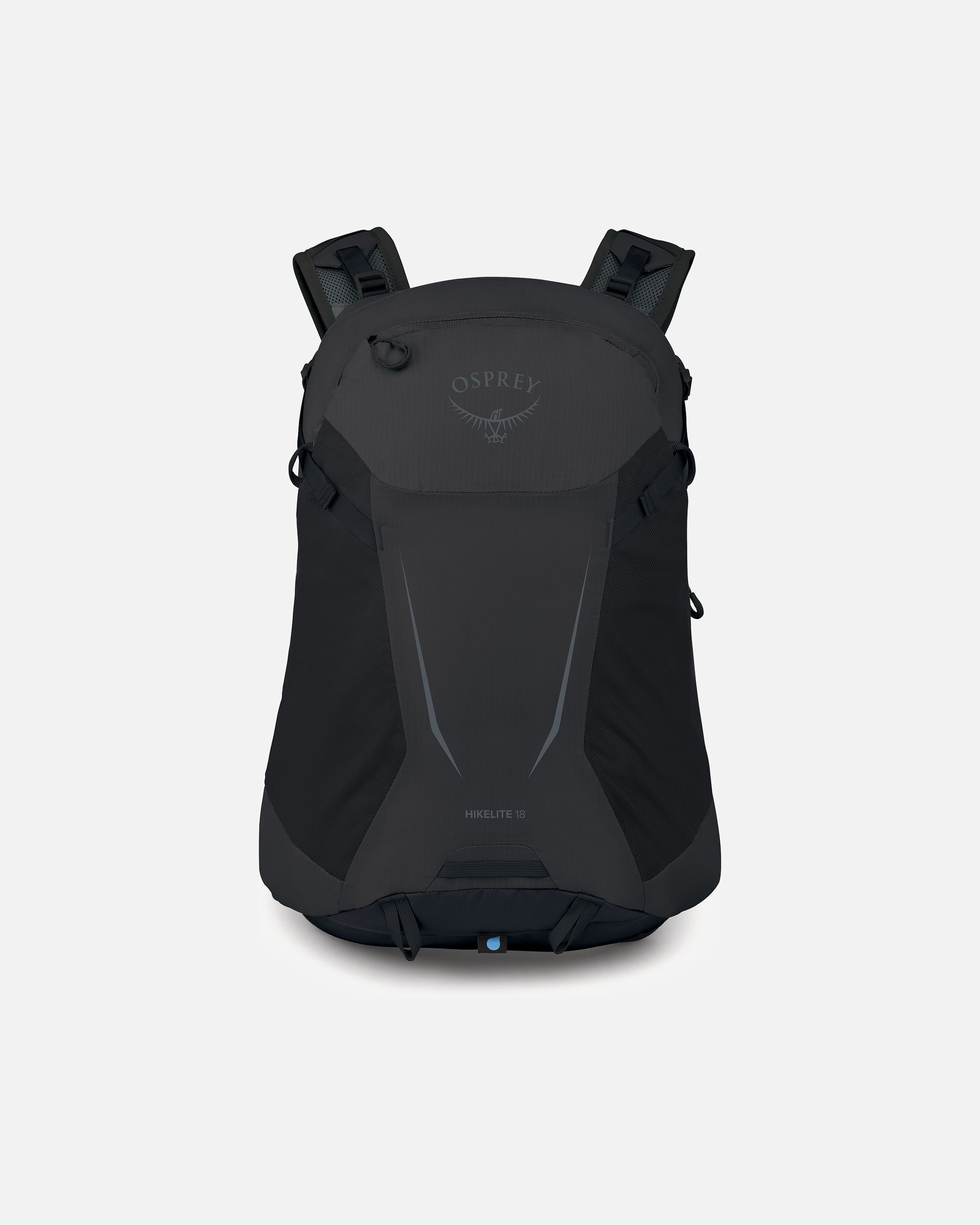 Rucksack für Männlich Osprey Hikelite Wanderrucksack raven black
