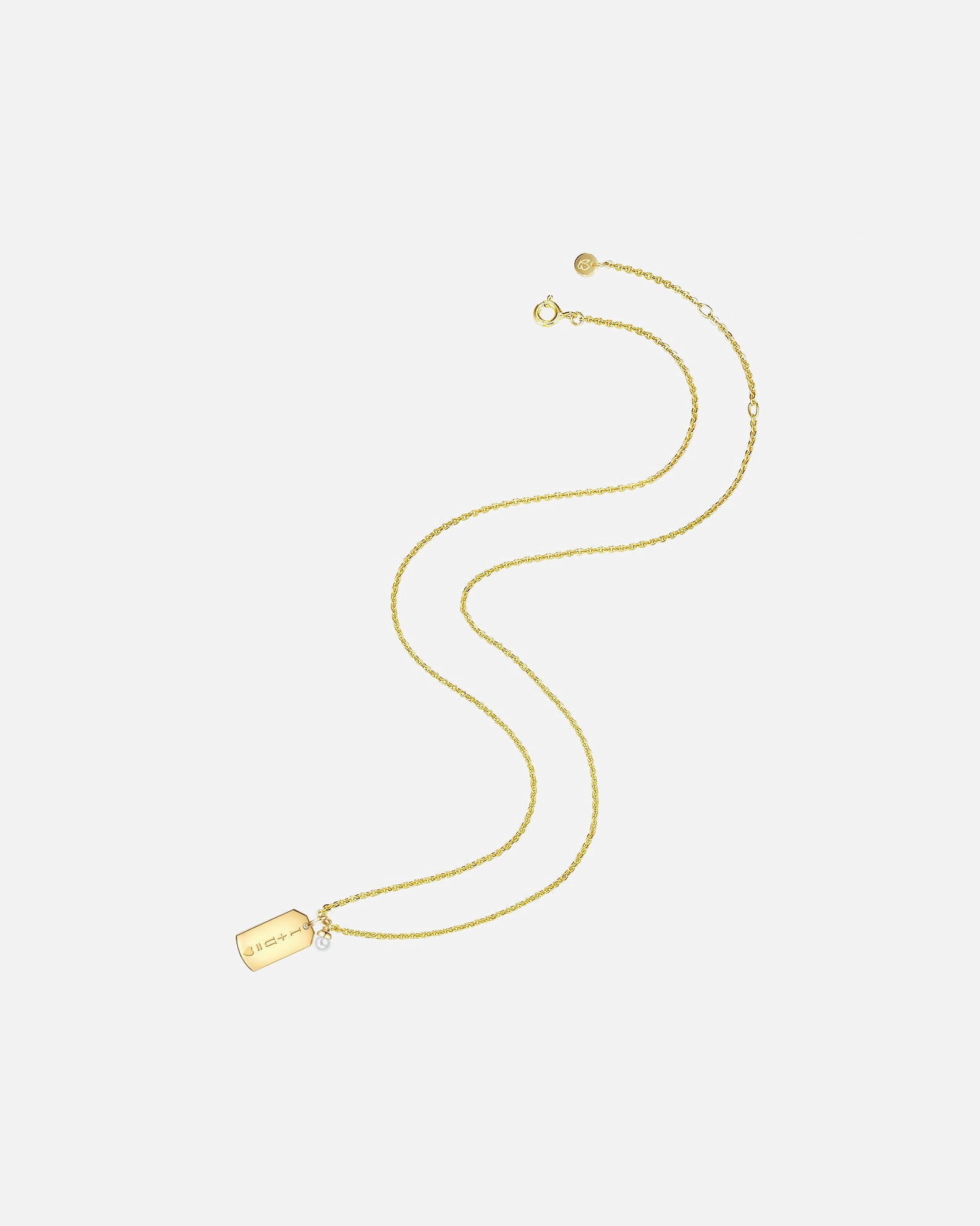 Collier for FemmeGlanzstücke MünchenCollier en argent Argent sterling Perle de culture d'eau douce en Or jaune45,0 cm Basiskette + 5,0 cm Verlängerung