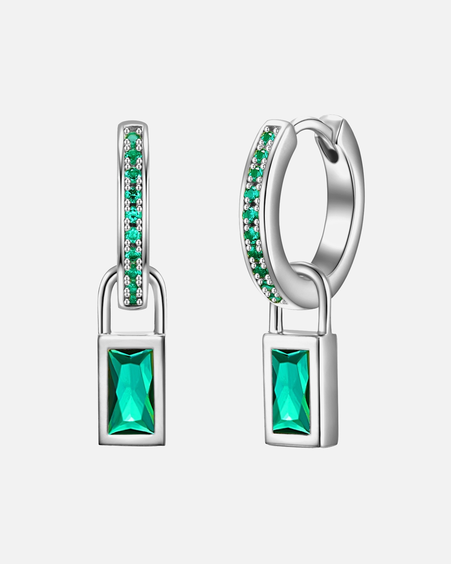 Créoles for FemmeCréoles en argent Argent sterling Oxyde de zirconium (CZ) en Argent23,1 mm