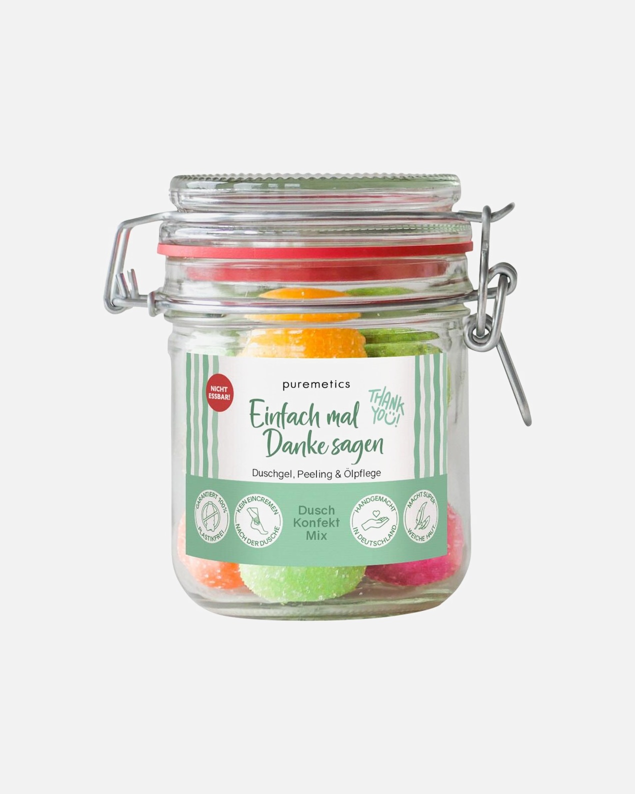 Duschgel für Weiblich puremetics Dusch-Konfekt Einfach mal Danke sagen 200 g