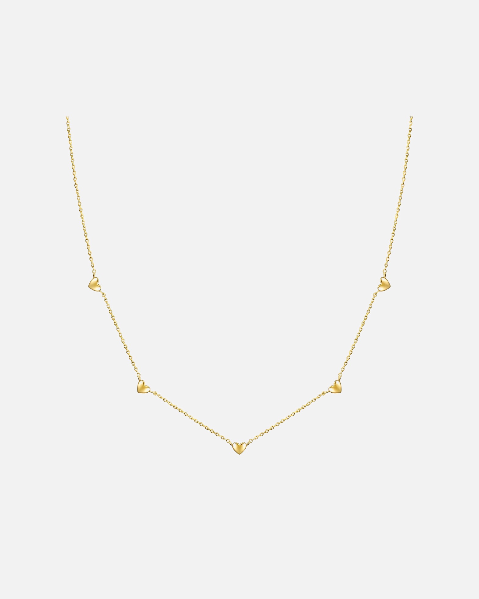 Collier for FemmeCollier en argent Coeur Argent sterling en Or jaune35,0 cm Basiskette + 5,0 cm Verlängerung