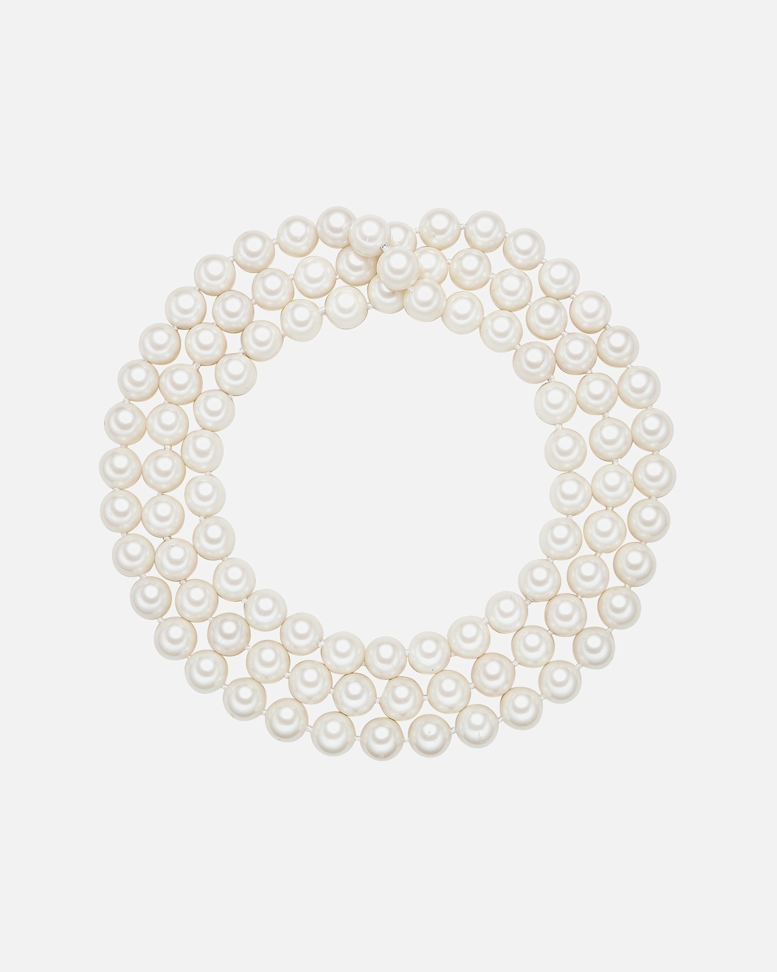 Collier for FemmeRafaela DonataCollier de perles Perles organiques Perles organiques en Blanc90 cm