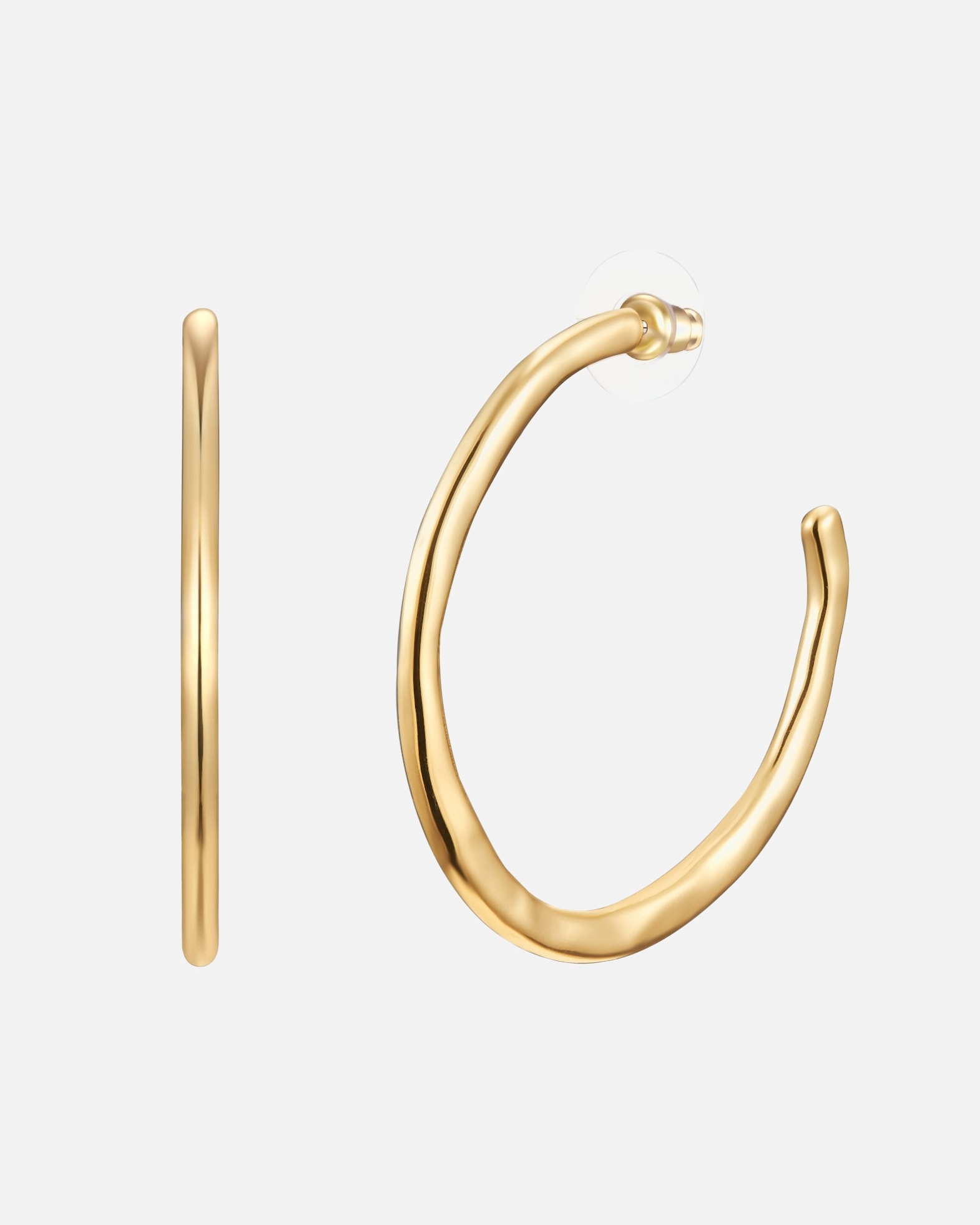 Créoles for FemmeCréoles tendance Métal en Or jaune51,1 mm