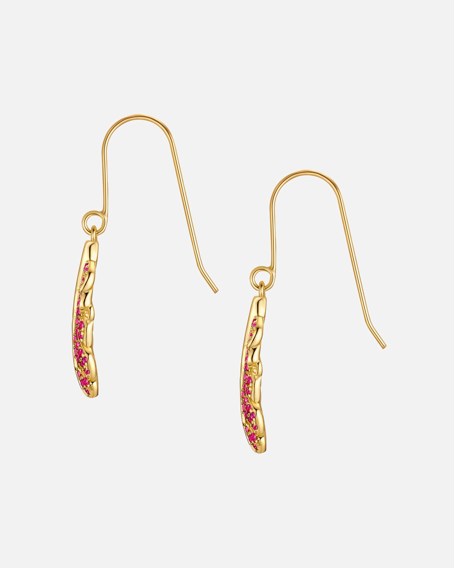 Boucle d'oreilles for FemmeGlanzstücke MünchenBoucles d´oreilles Plume en Argent sterling en Or jaune35,6 mm