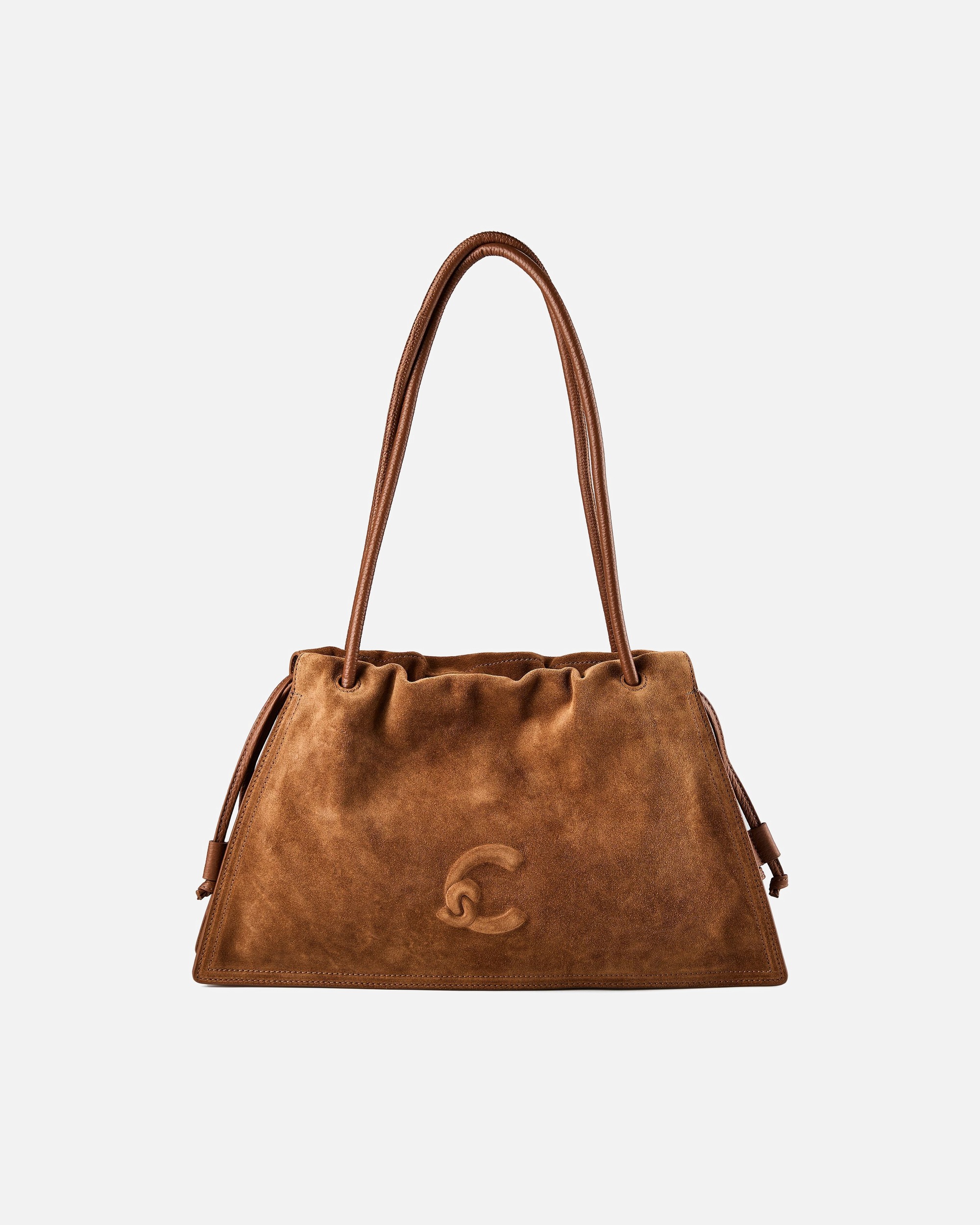 Tasche für Weiblich Coccinelle Dulse Schultertasche cognac