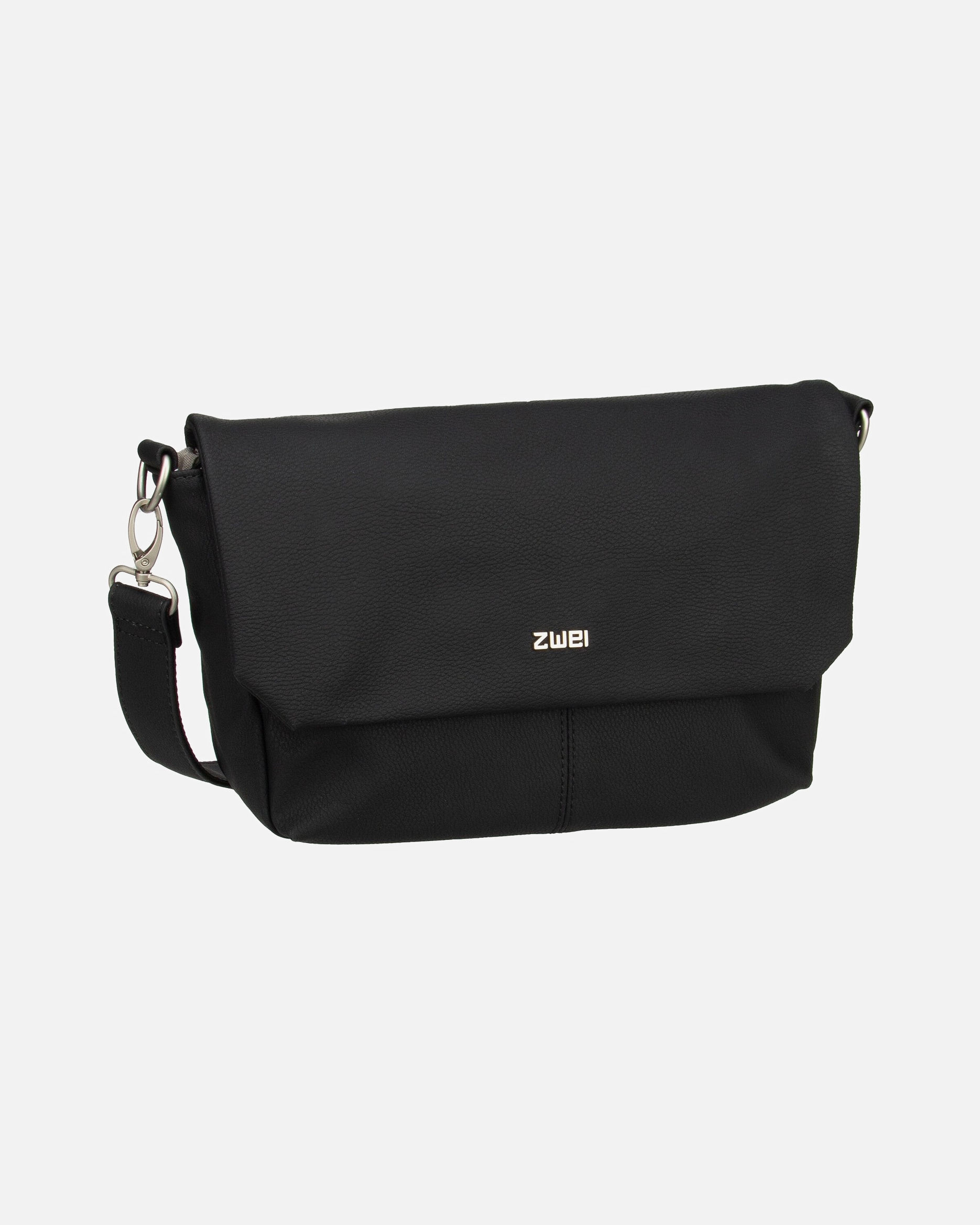 Sac Bandoulière for FemmeZWEIMademoiselle.M Messenger 33 cm Compartiment pour ordinateur portablenubuk black
