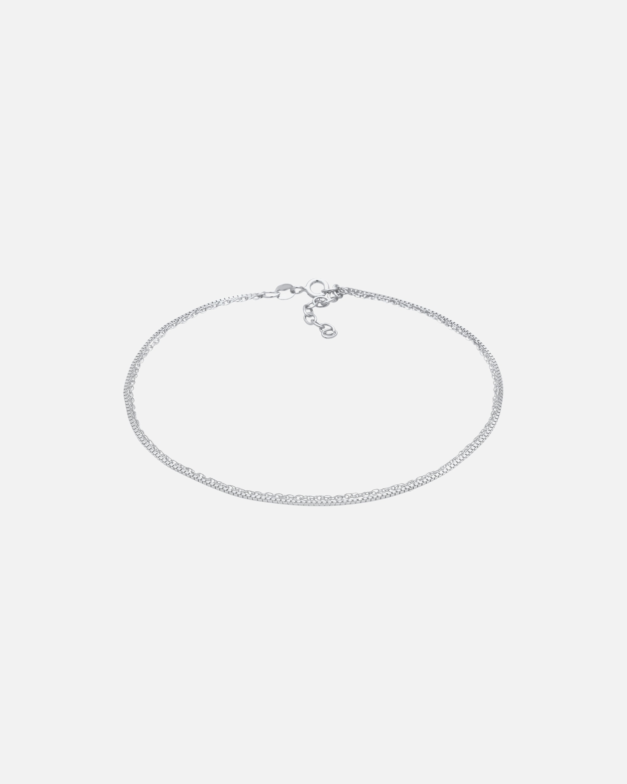 Bijoux for FemmeElliCollier à maillons en chaîne vénitienne pour femmes, couche de base, été, réglable en argent sterling 92525