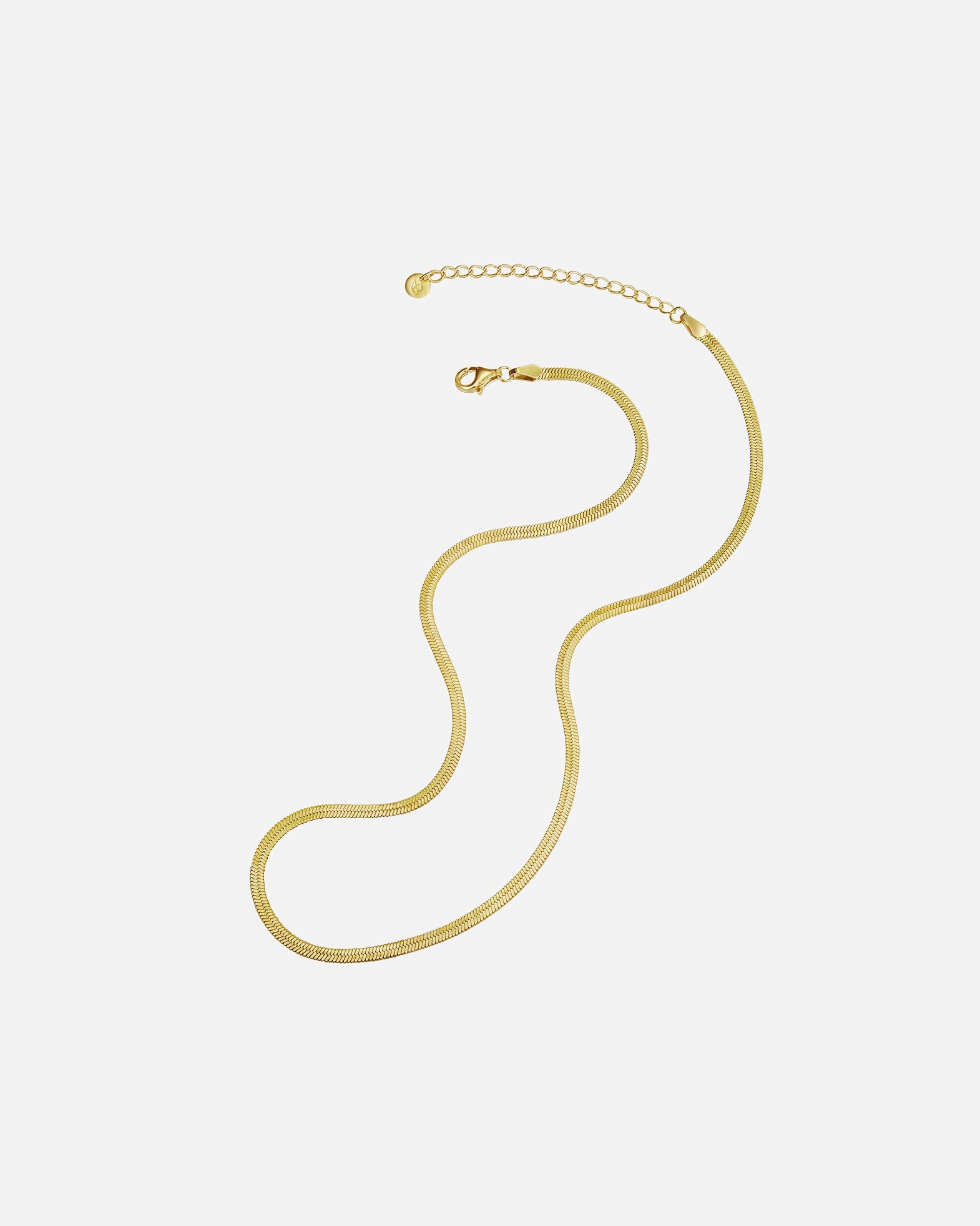 Collier for FemmeGlanzstücke MünchenCollier en argent Argent sterling en Or jaune38,0 cm Basiskette + 5,0 cm Verlängerung