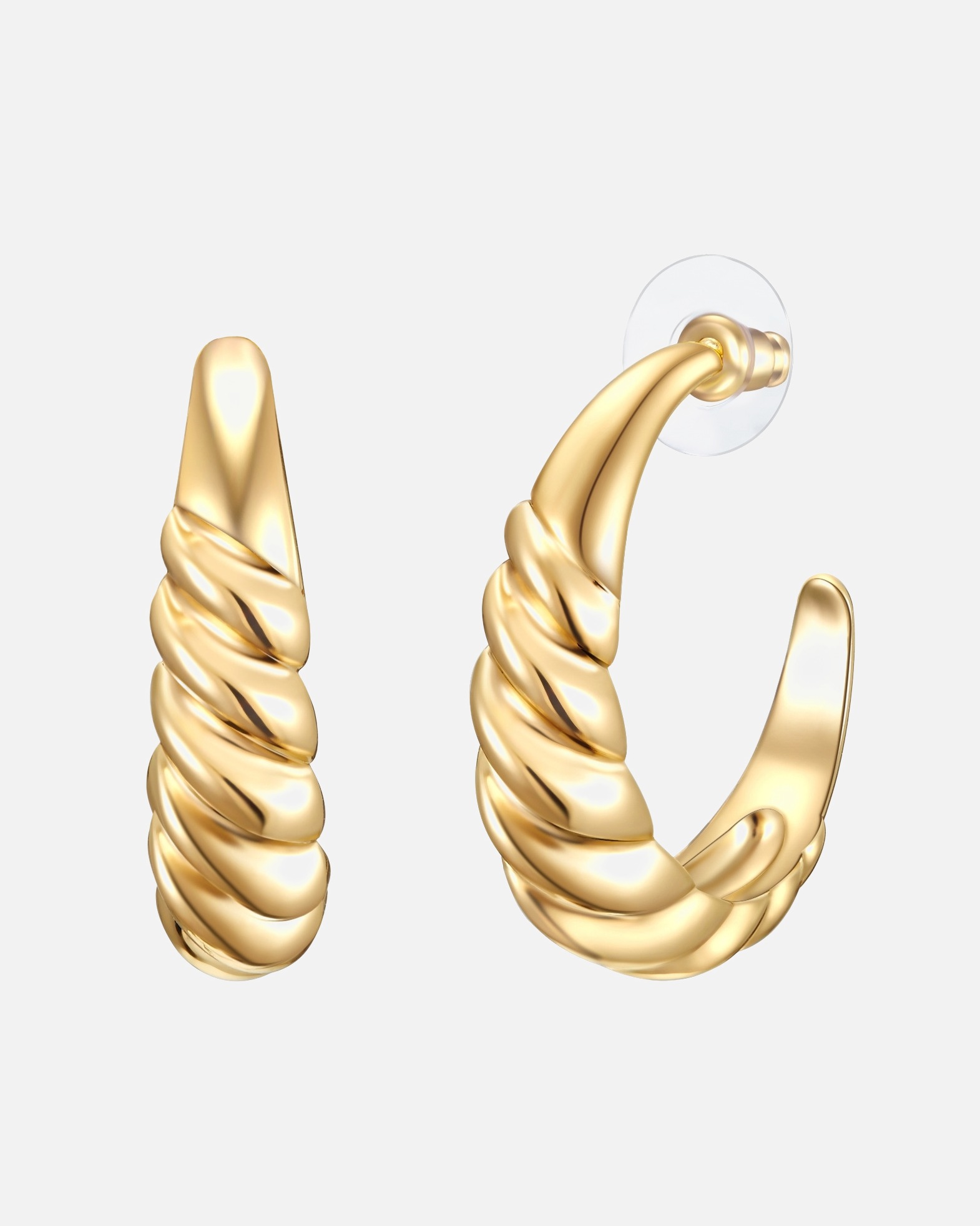 Créoles for FemmeBoucles d´oreilles en Métal en Or jaune30,8 mm