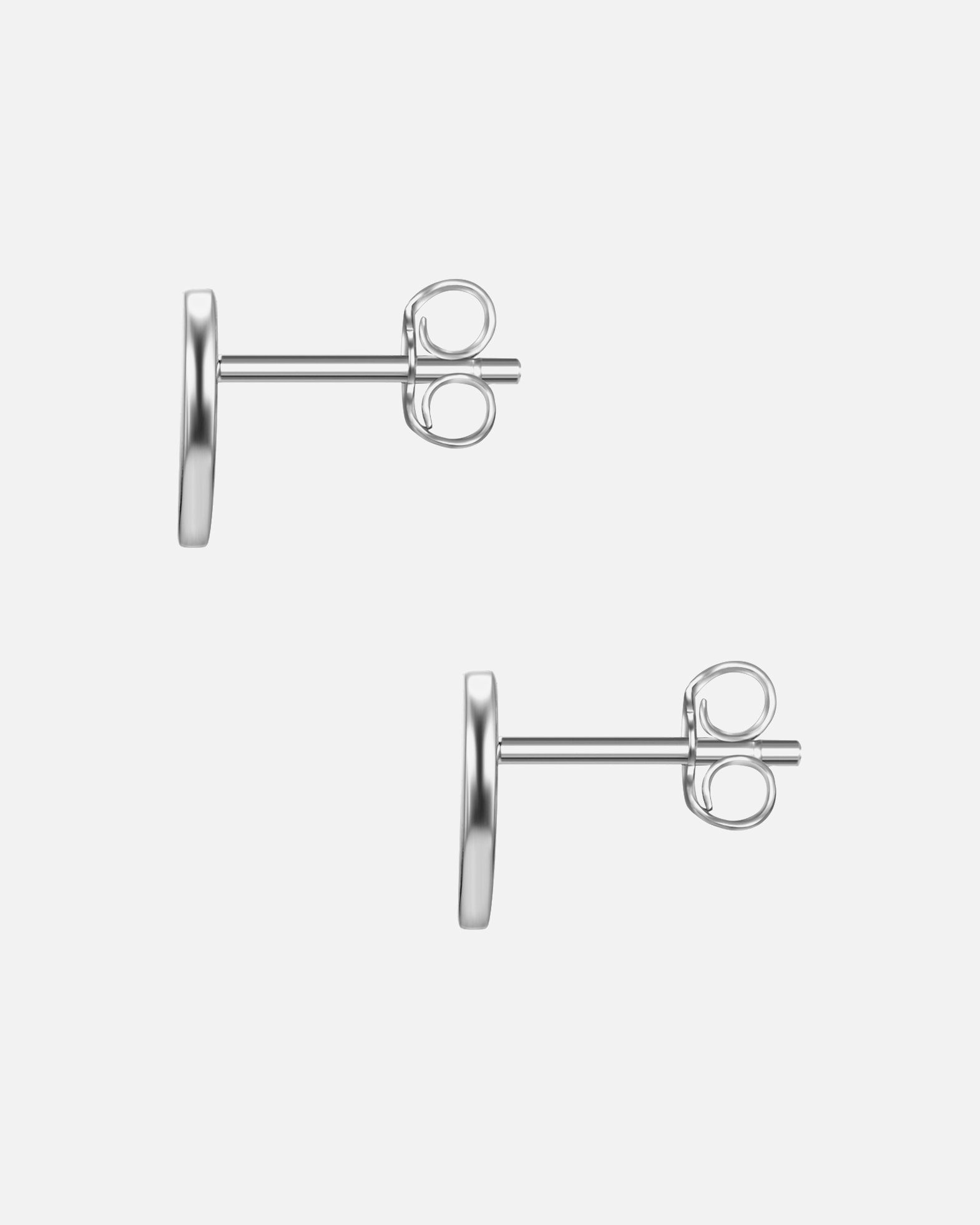 Ohrringe für Weiblich Glanzstücke München Ohrstecker Herz Sterling Silber in Roségold 6,9 mm