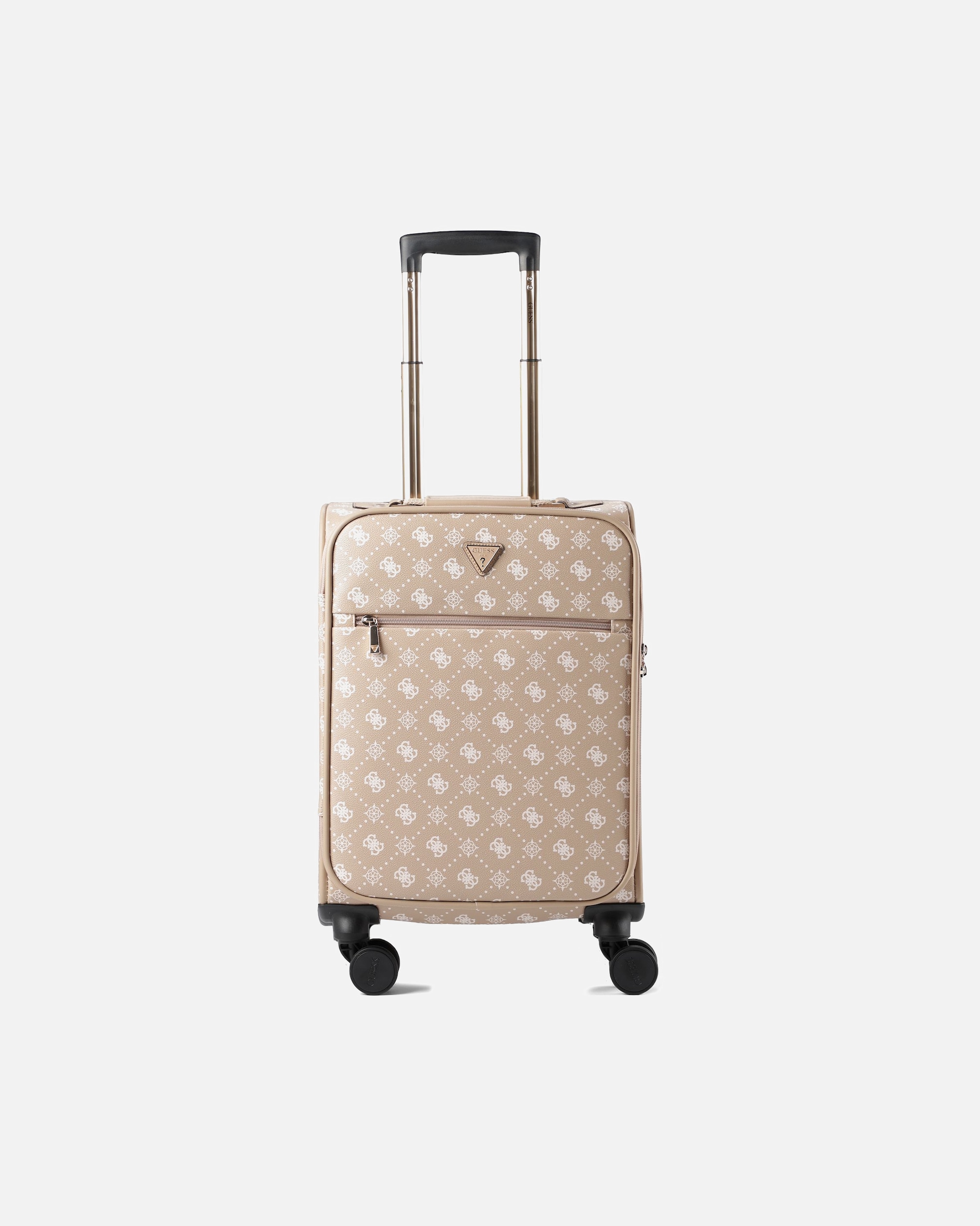 Handgepäckkoffer für Männlich Guess Silia 4 Rollen Kabinentrolley 45 cm biscotti logo