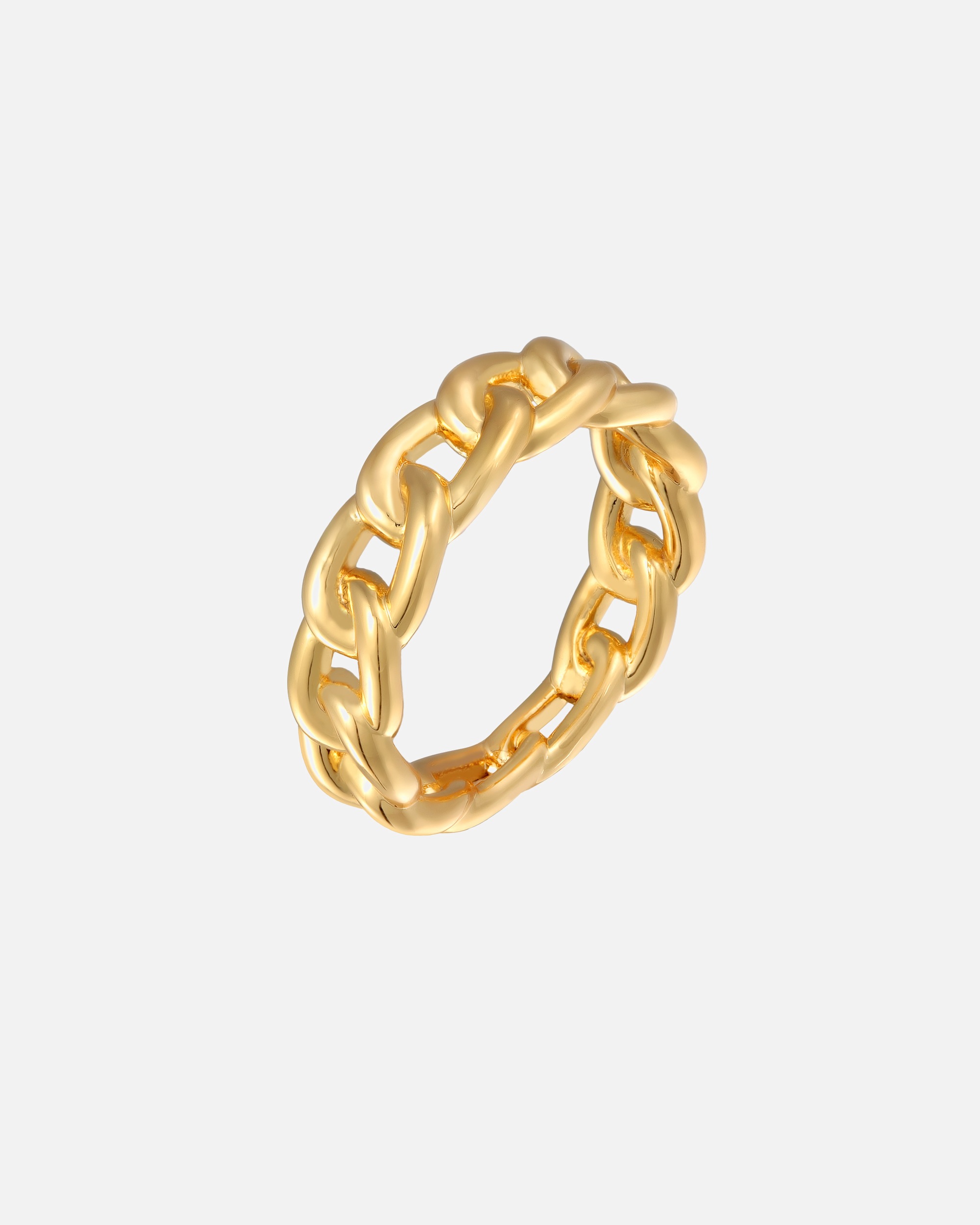 Ring für Weiblich Elli Elli Ring Gliederring Bandring Farbe Gold für Damen 54
