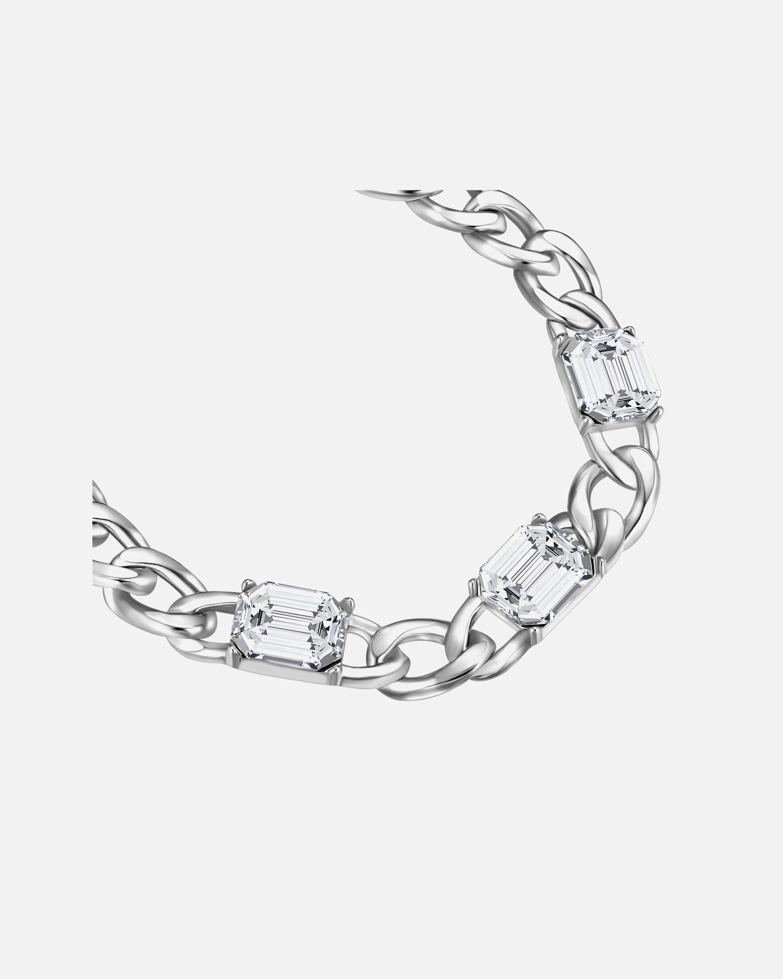 Bracelet for FemmeYokoamiiBracelet en Laiton en Argent19,0 cm Basislänge + 3,0 cm Verlängerung