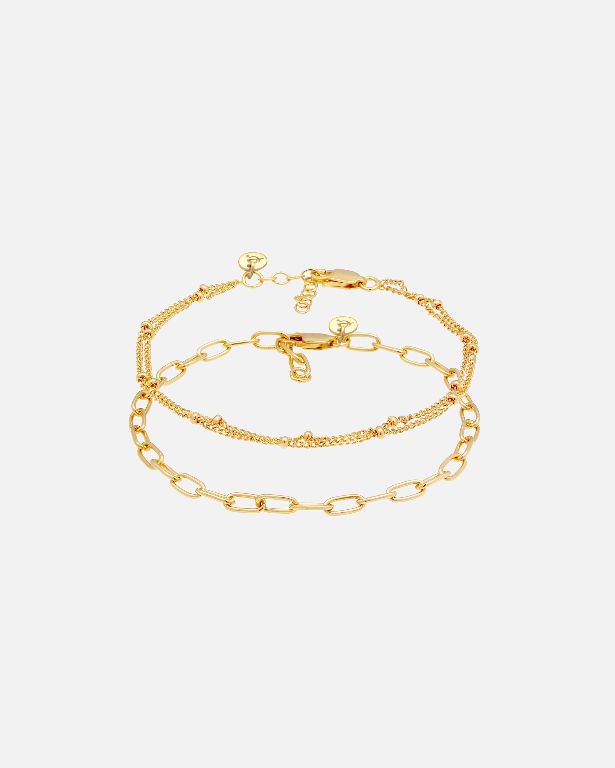 Bracelet for FemmeElli PREMIUMCouche Chaîne à Boules Élégant Basic Minimal Bracelets Femme - (925/1000) Argent16